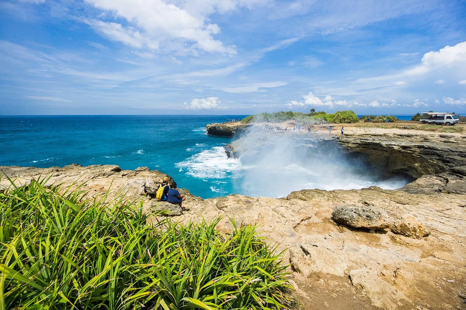 Natural landscape in Song Lambung Beach Huts