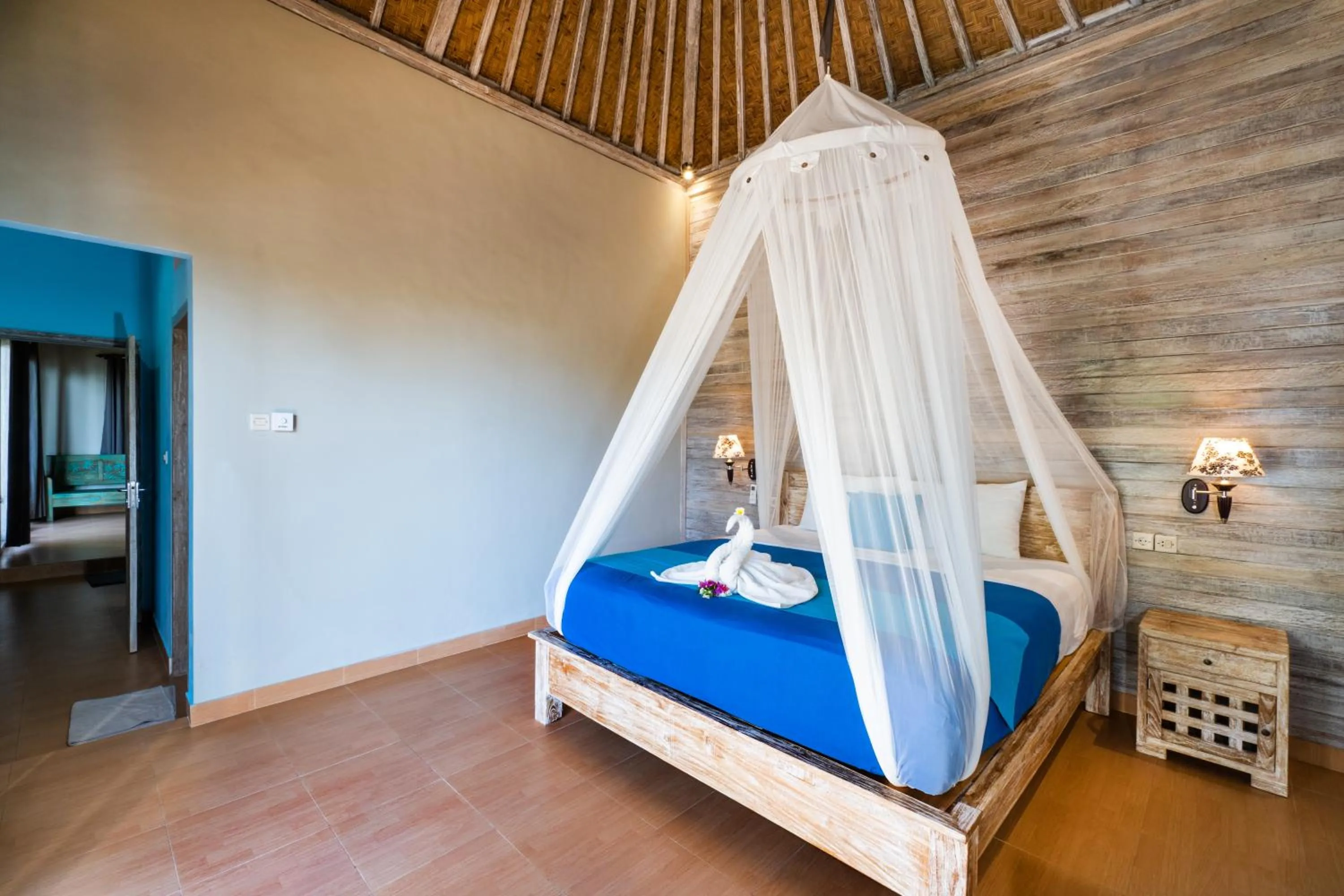 Bedroom, Bed in Song Lambung Beach Huts