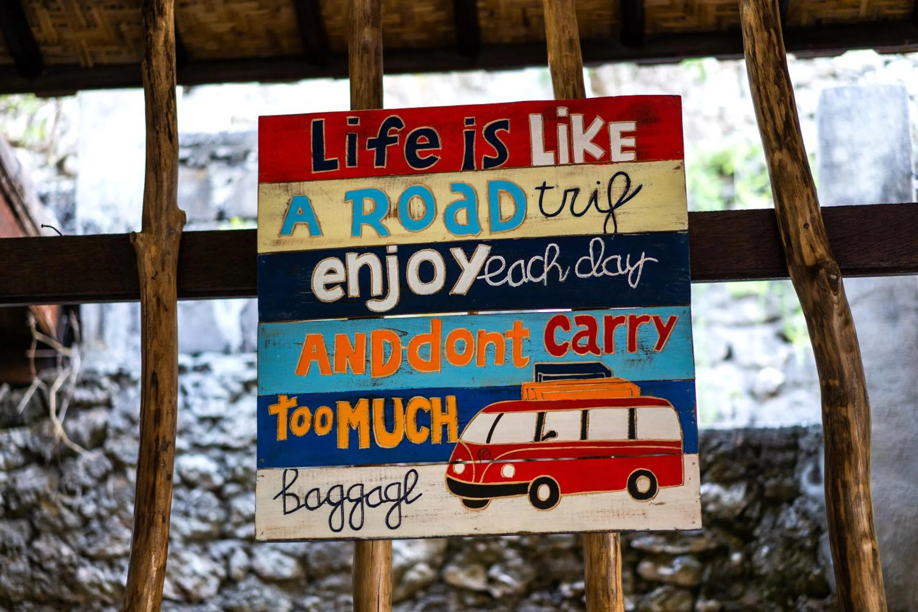Decorative detail in Song Lambung Beach Huts