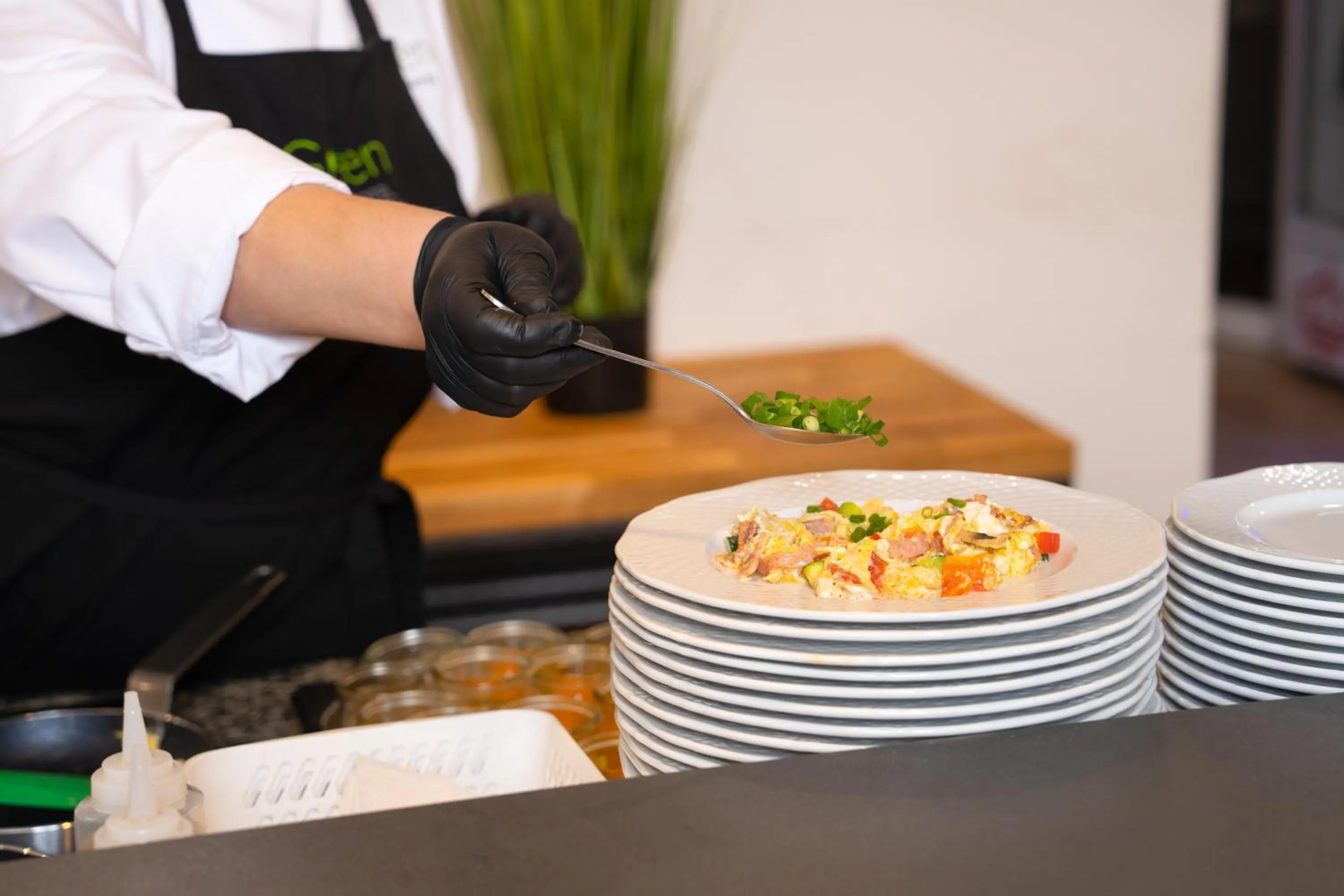 Food in Green Garden Hotel