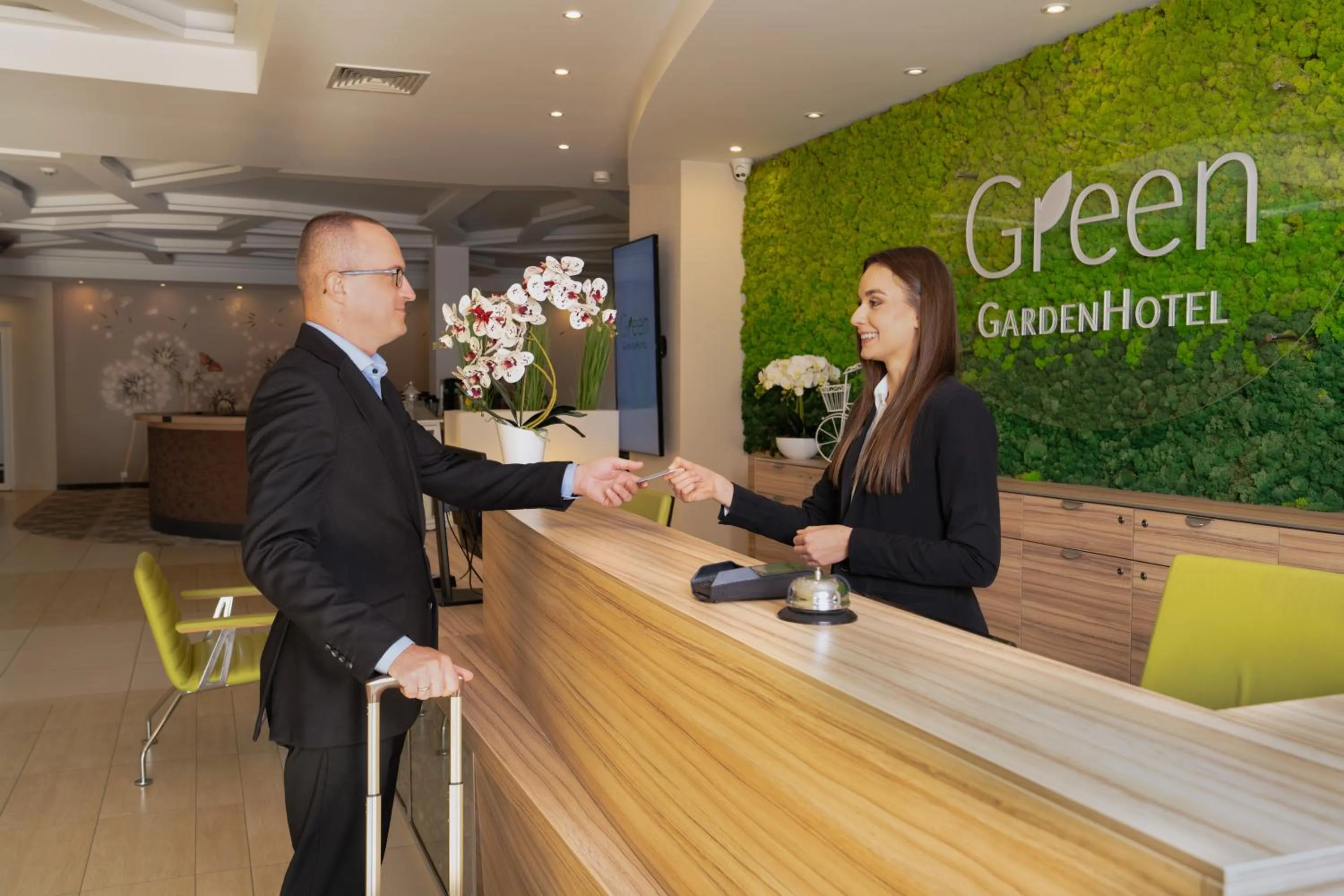 Staff in Green Garden Hotel