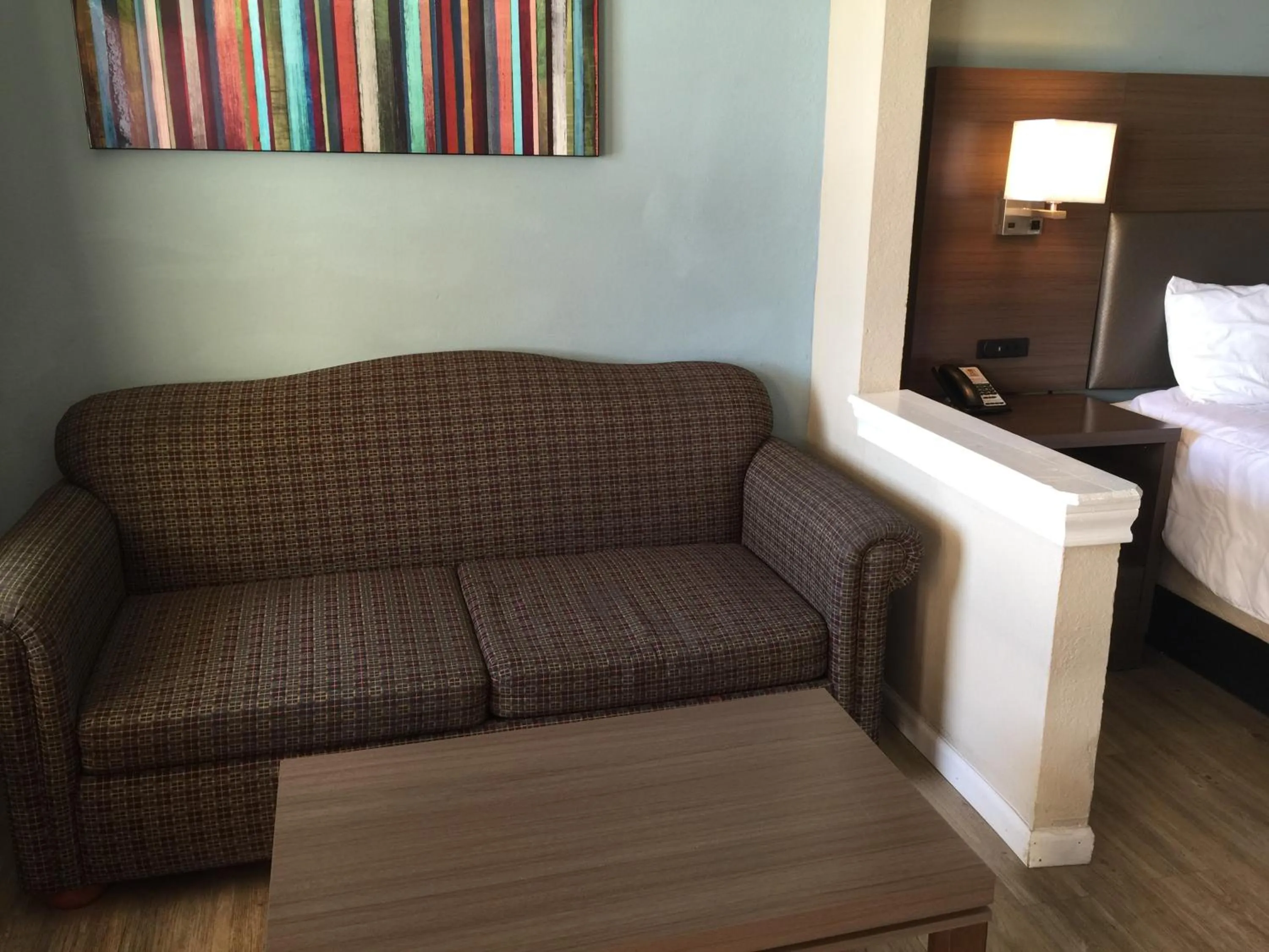 Seating area, Bed in Inn of the Conchos