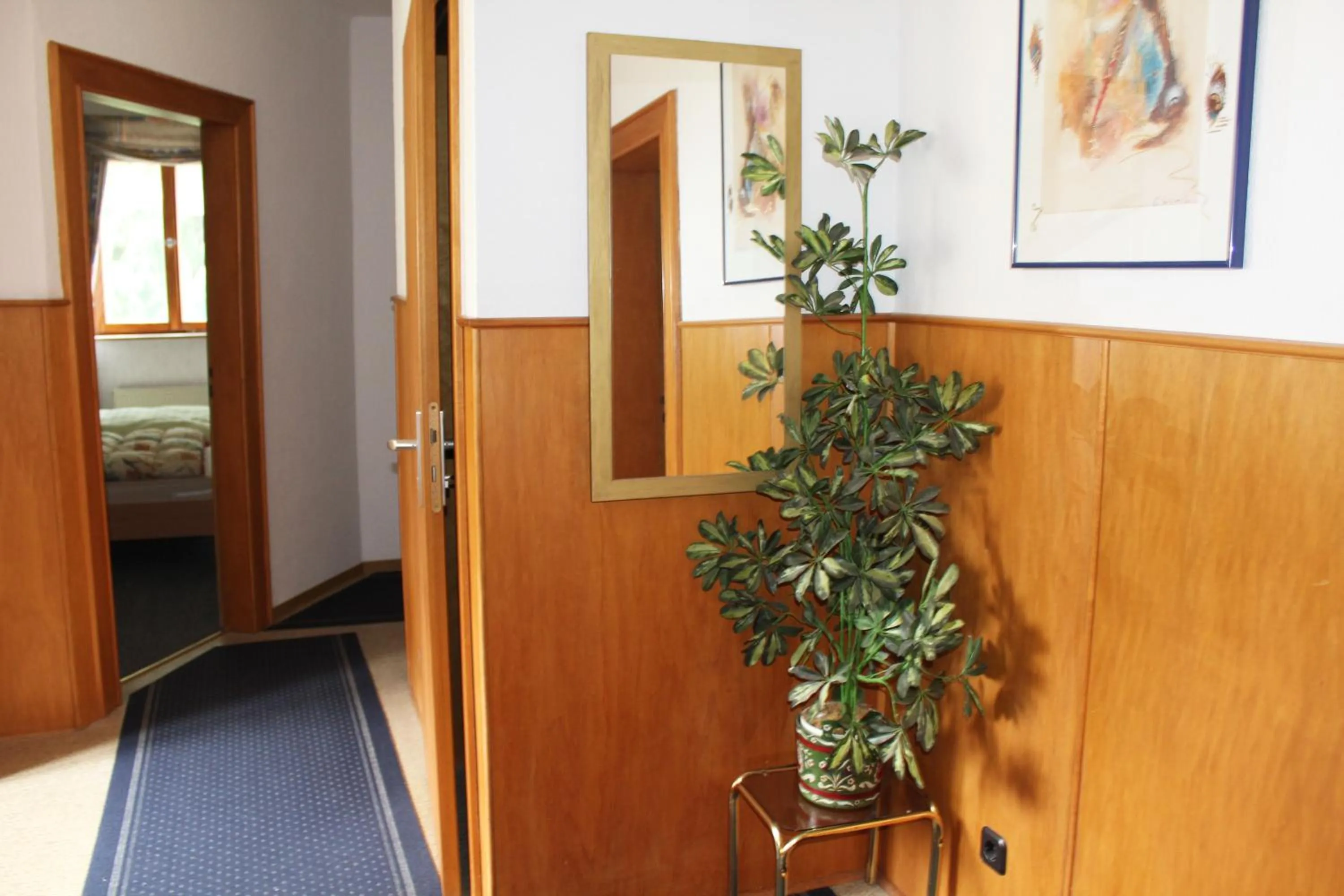 Decorative detail, Bed in Green Corner Nürburg