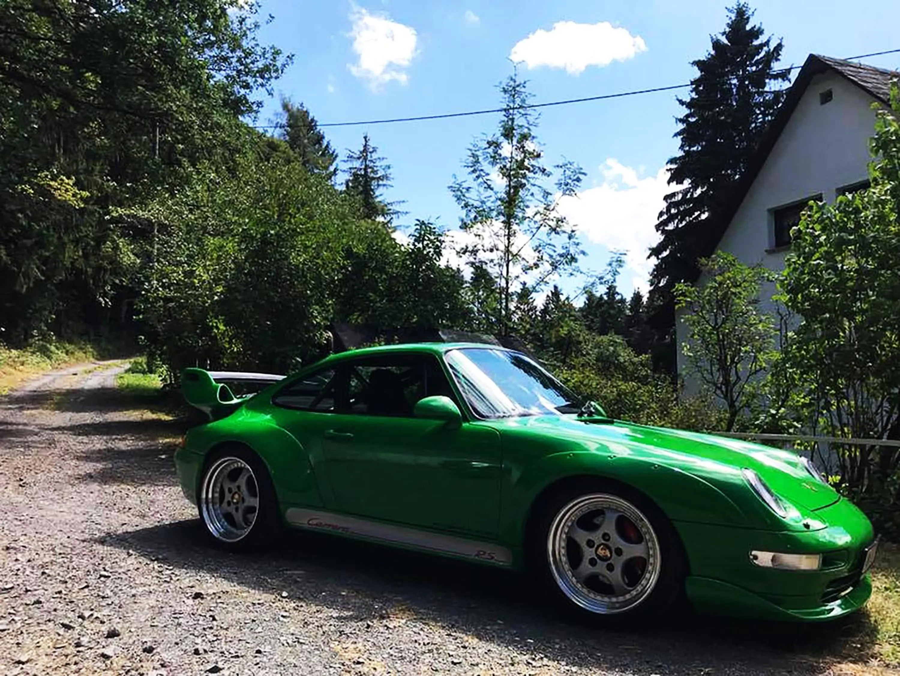 Landmark view in Green Corner Nürburg