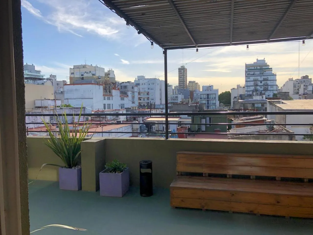 Balcony/Terrace in Circus Hostel