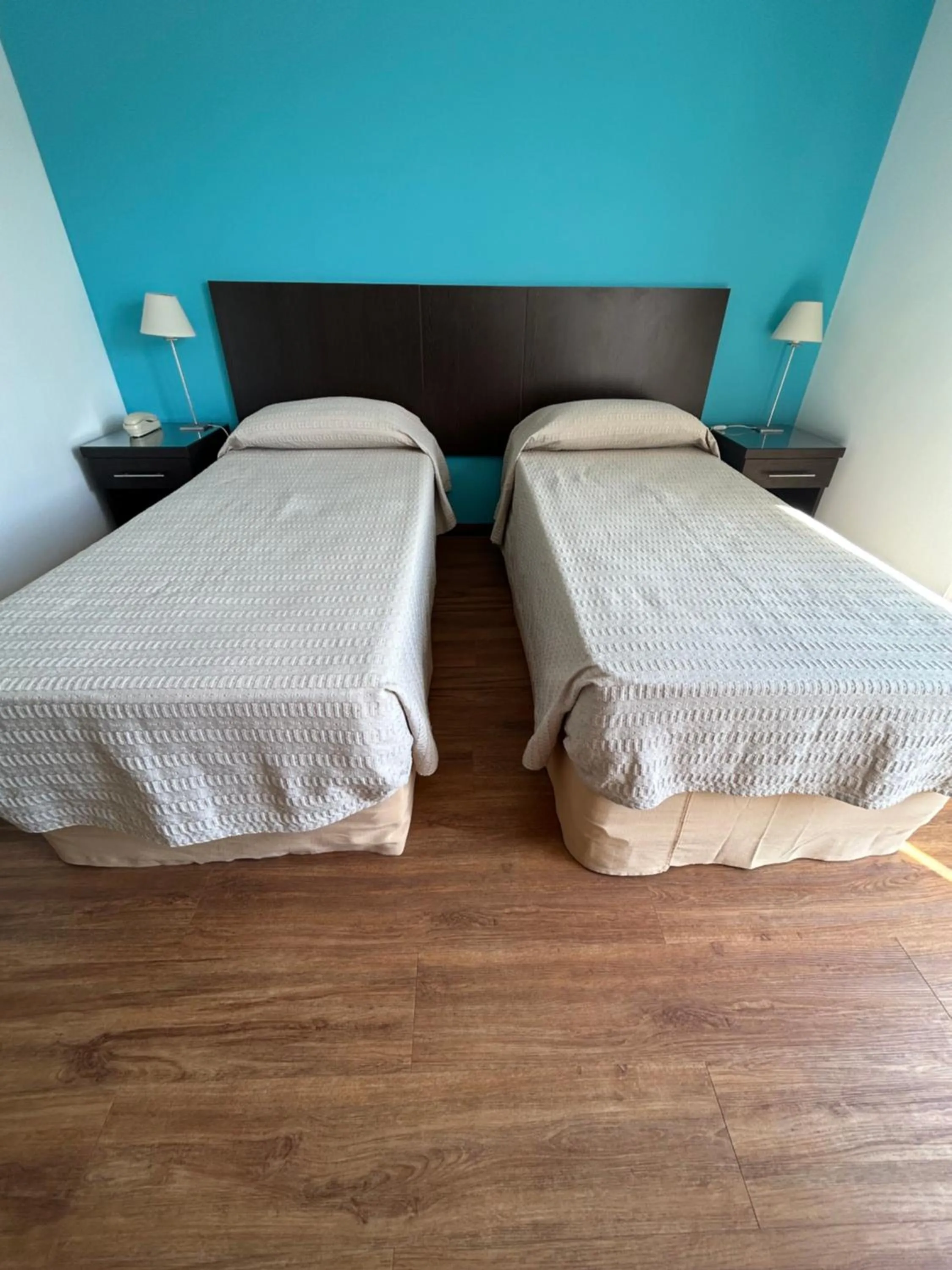 Bed in Hotel Tamariz