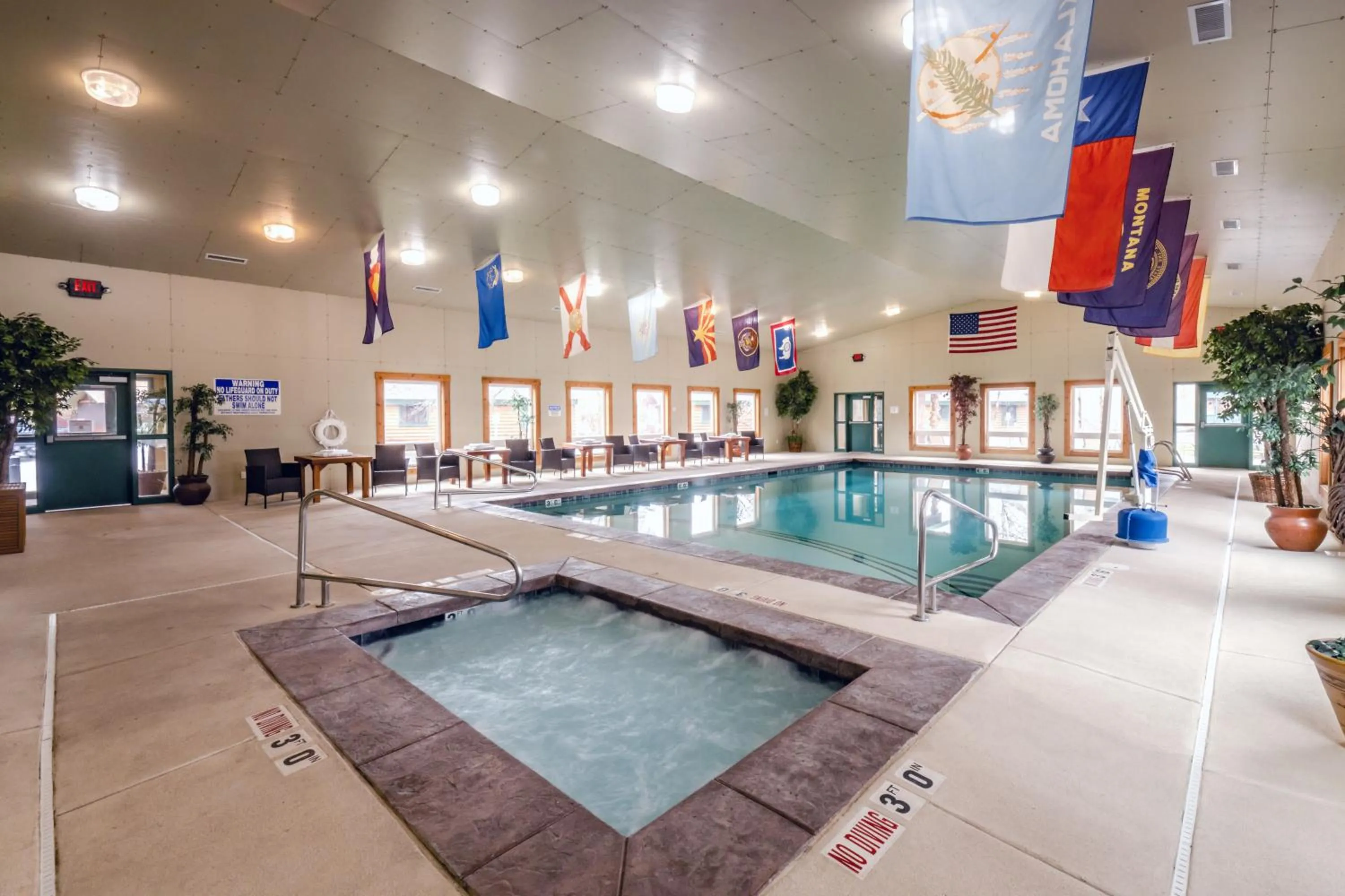 Hot Tub in Flying Saddle Resort and Steak House