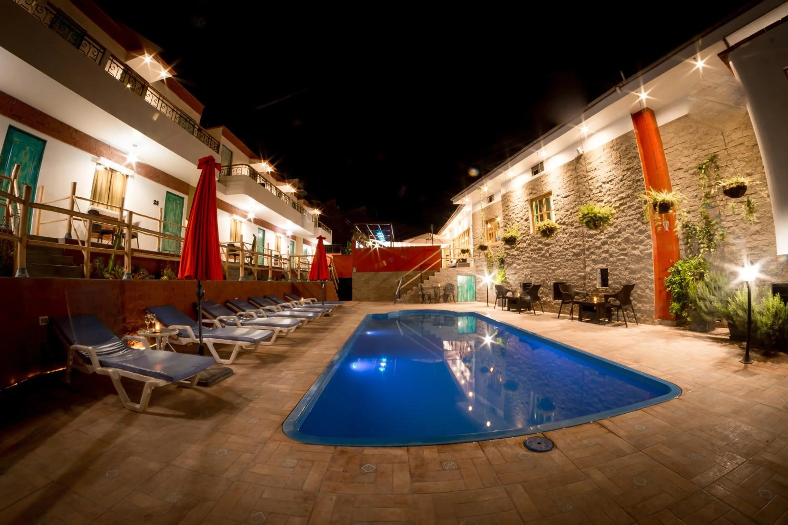 Swimming pool in Hotel Villa Jazmin