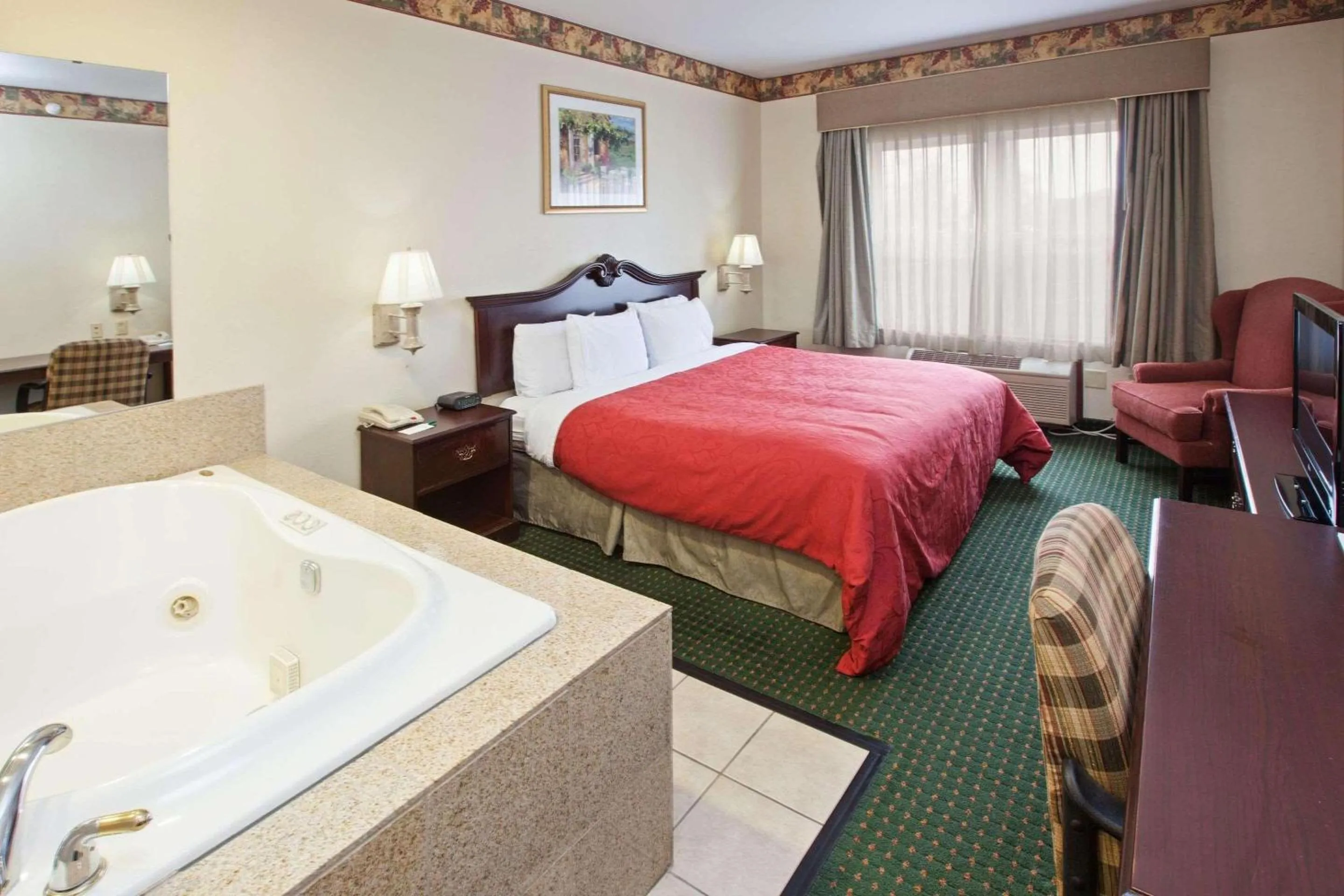 Bedroom, Bed in Country Inn & Suites by Radisson, Elkhart North