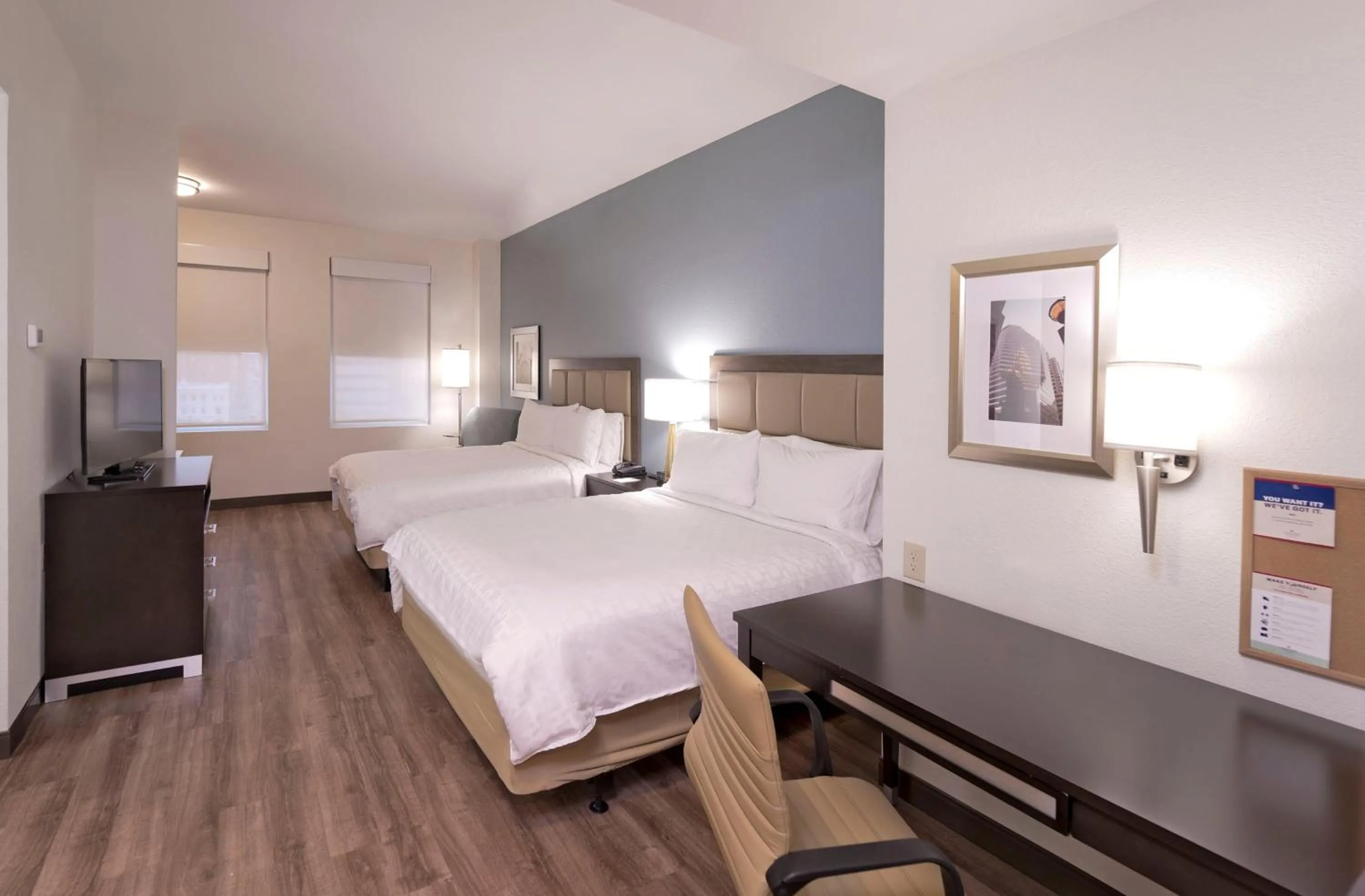 Photo of the whole room, Bed in Candlewood Suites Baltimore - Inner Harbor by IHG