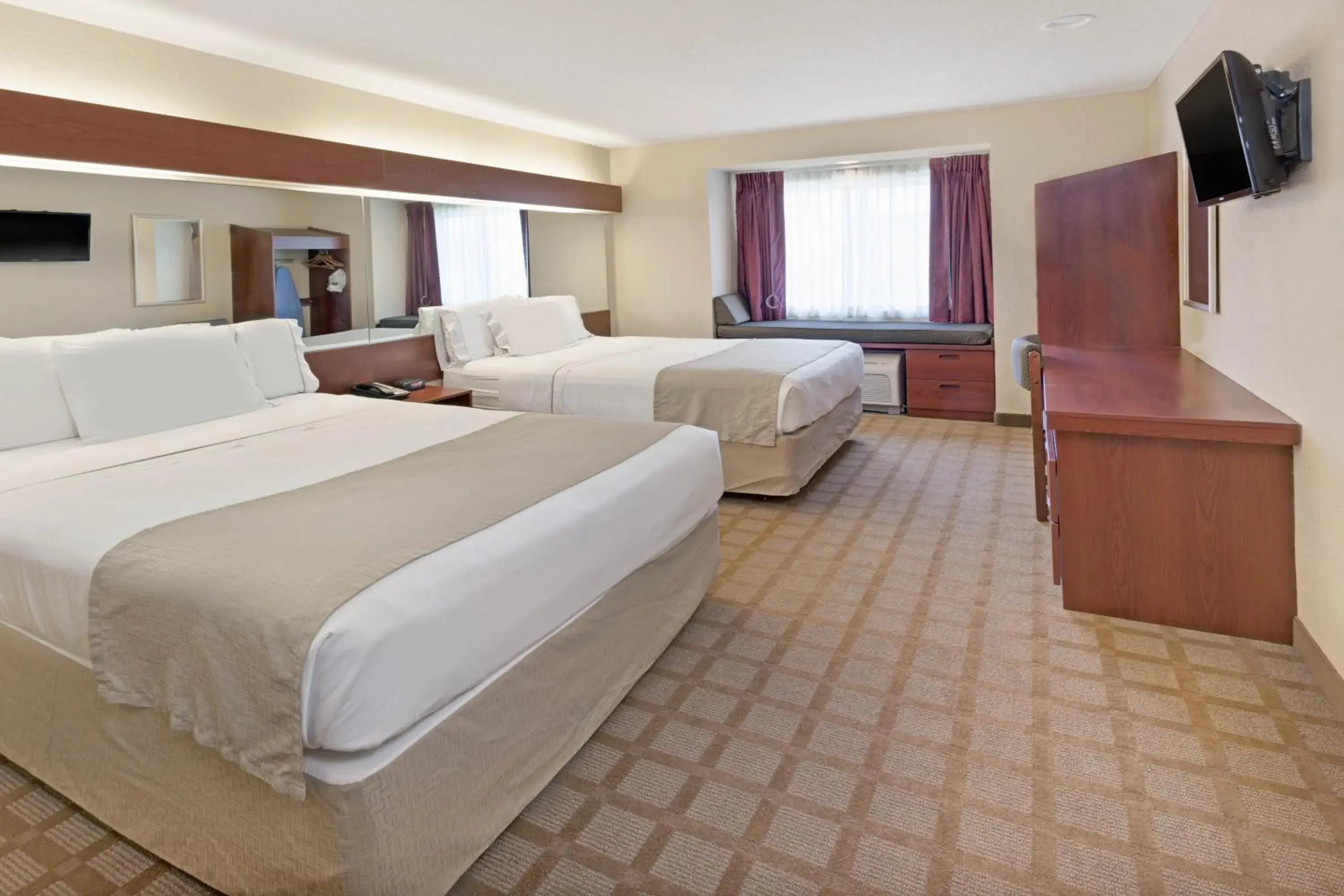 Deluxe Queen Room with Two Queen Beds - Disability Access - Non-Smoking in Microtel Inn & Suites by Wyndham Jasper Deluxe Queen Room with Two Queen Beds - Disability Access - Non-Smoking in Microtel Inn & Suites by Wyndham Jasper