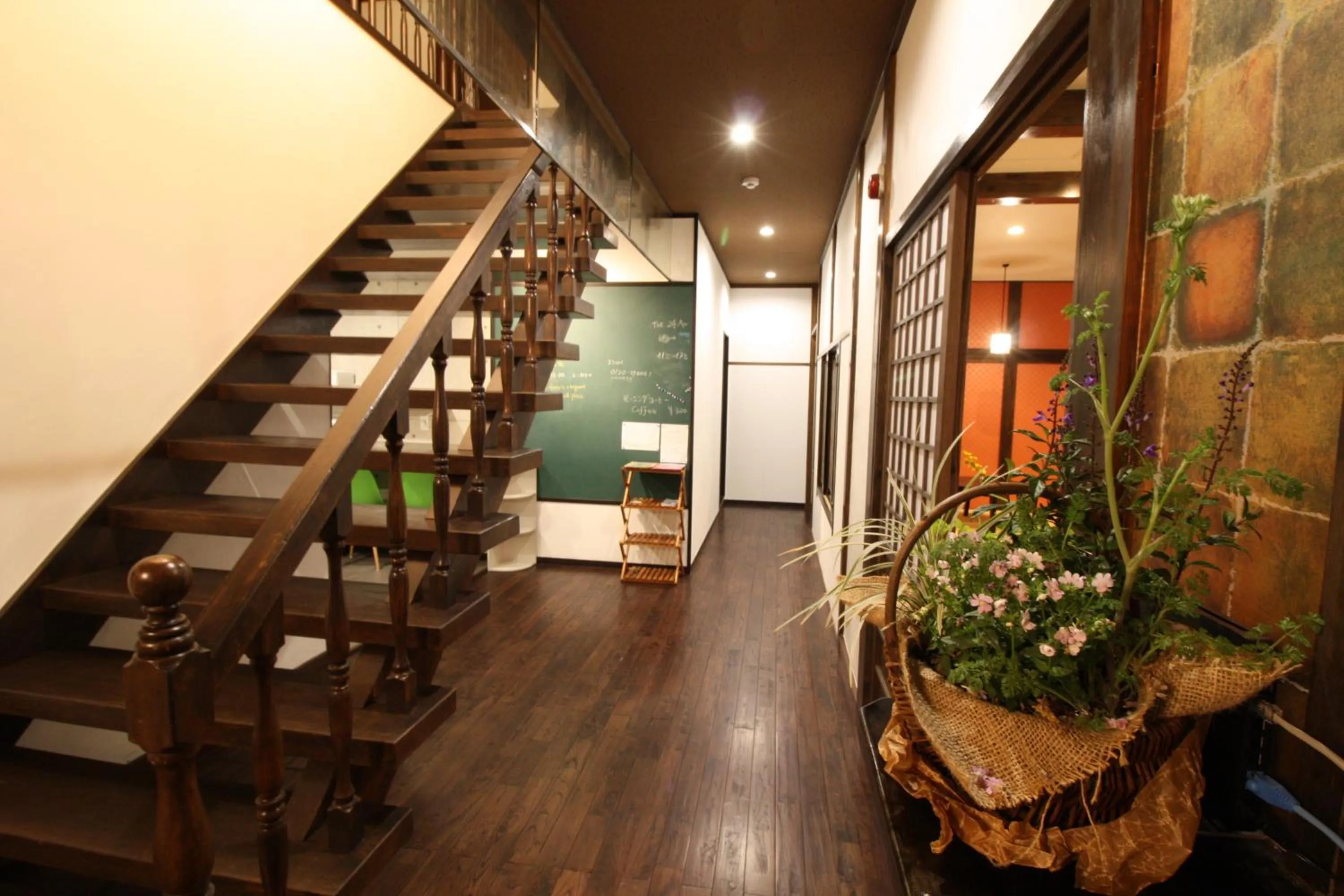 Lobby or reception in HOSTEL MICHIKUSA-YA