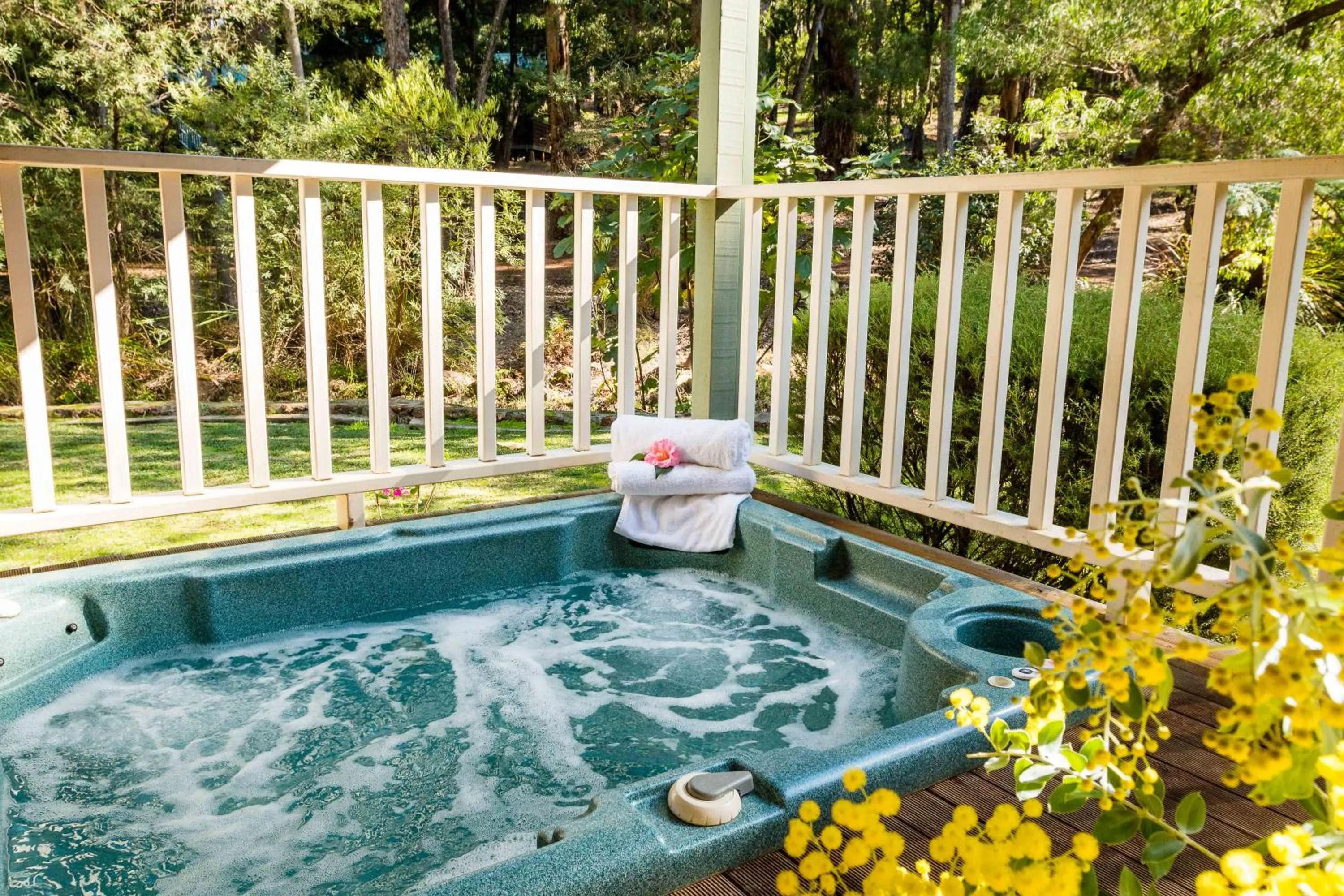 Area and facilities in Riverglen Chalets