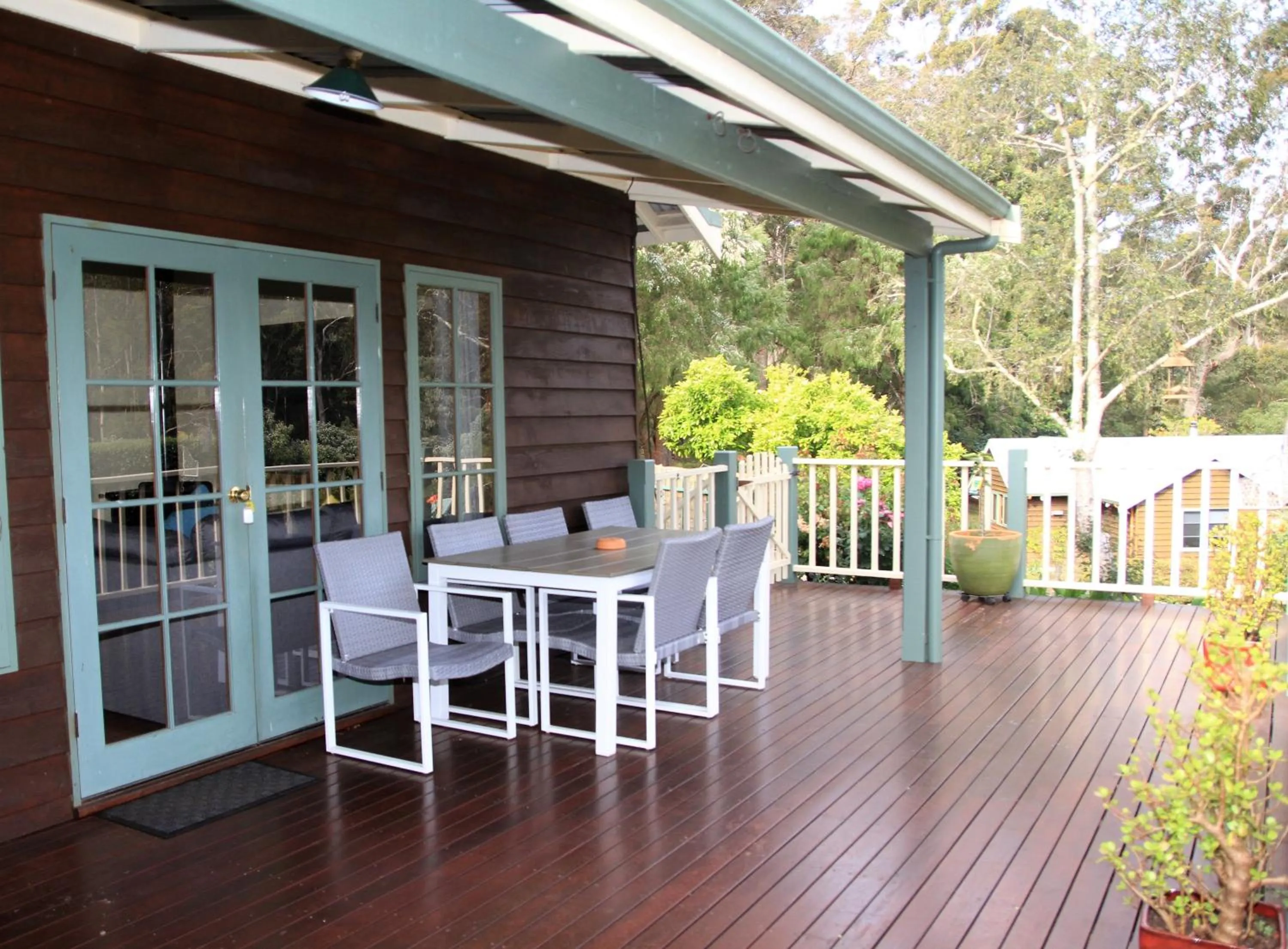 Balcony/Terrace in Riverglen Chalets