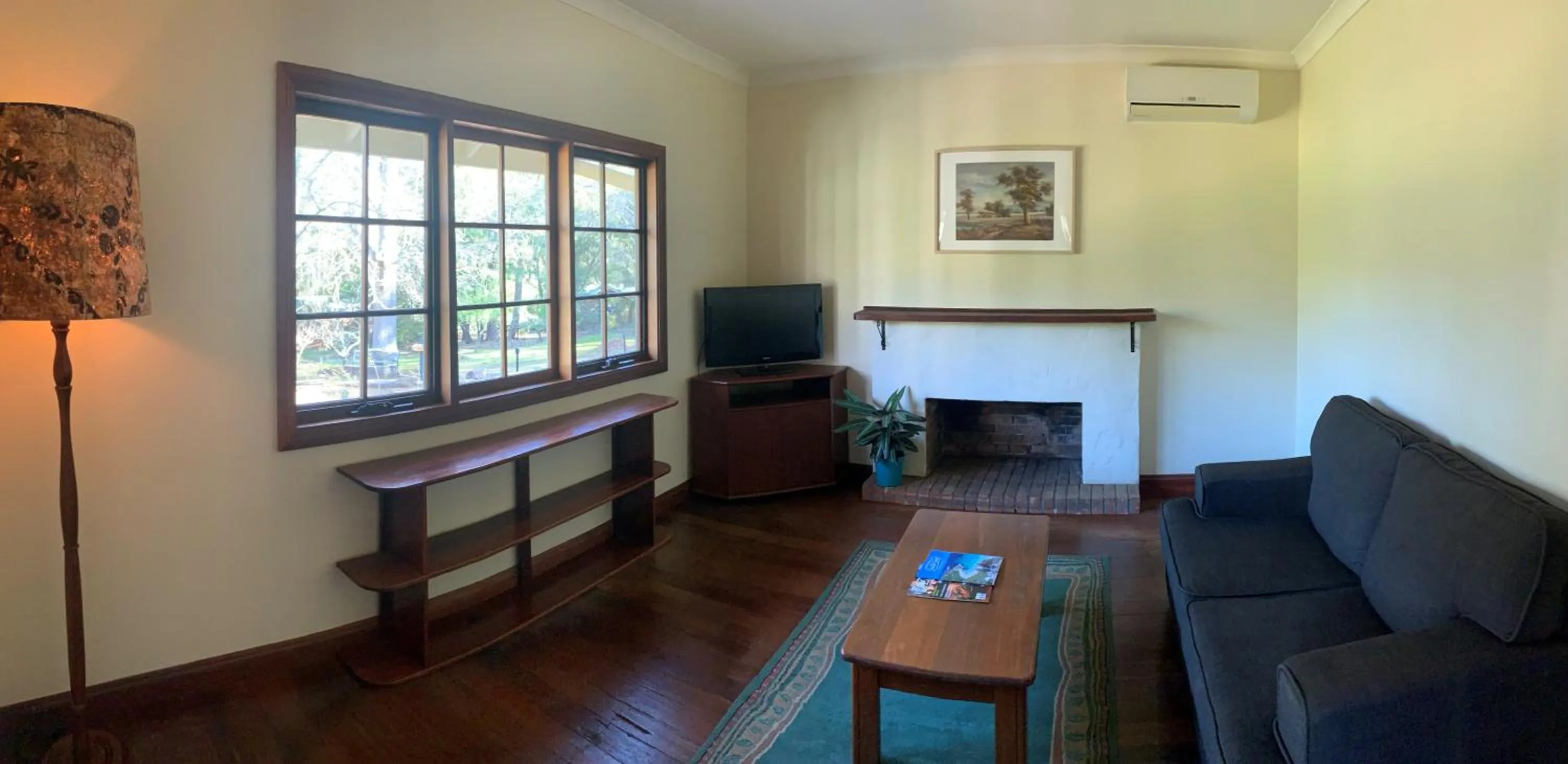 Living room in Riverglen Chalets