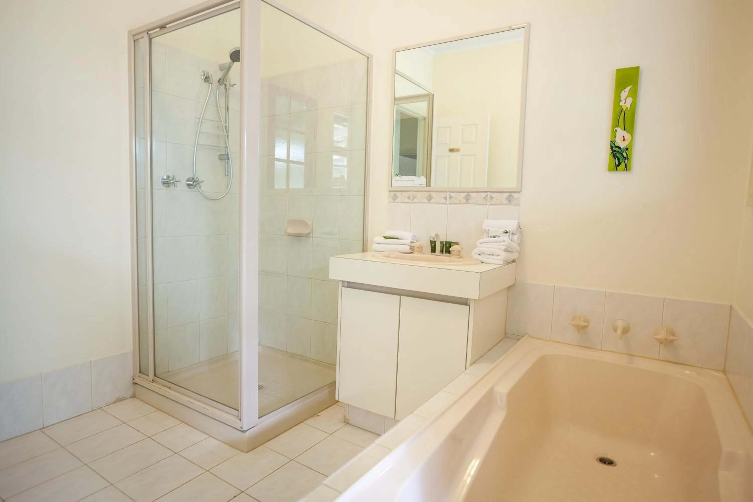 Bathroom in Riverglen Chalets