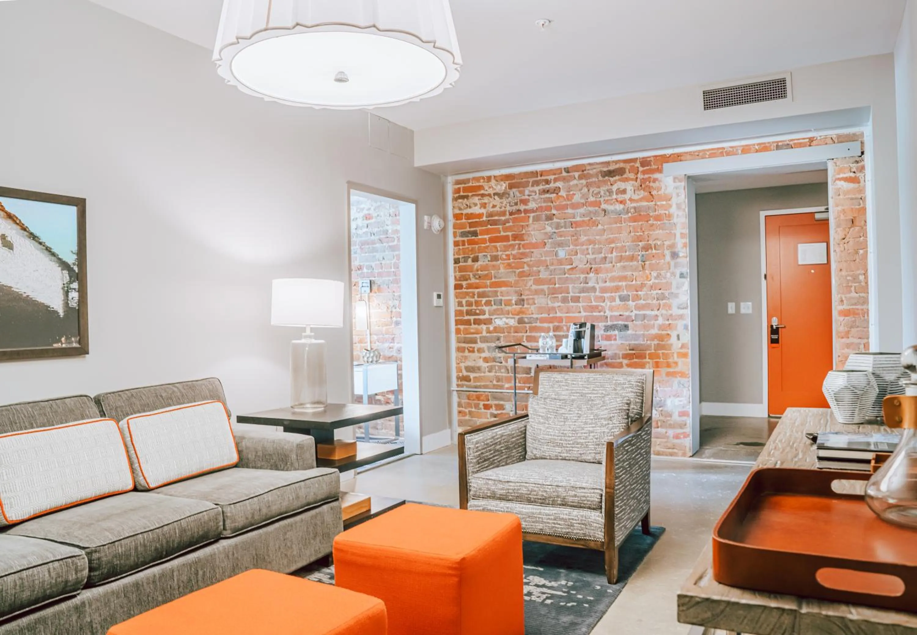 Living room in The Bristol Hotel