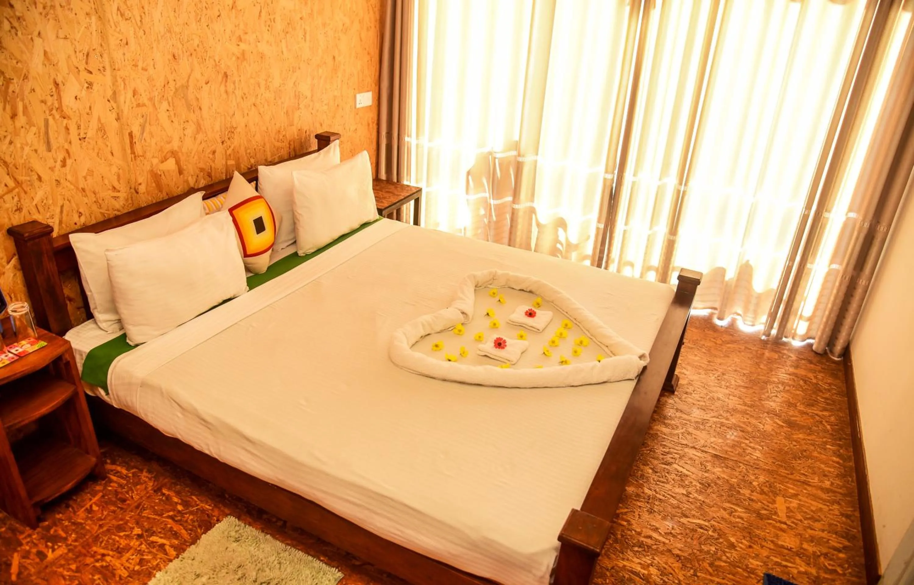 Bed in Ella Nature Life Guest & Resturant