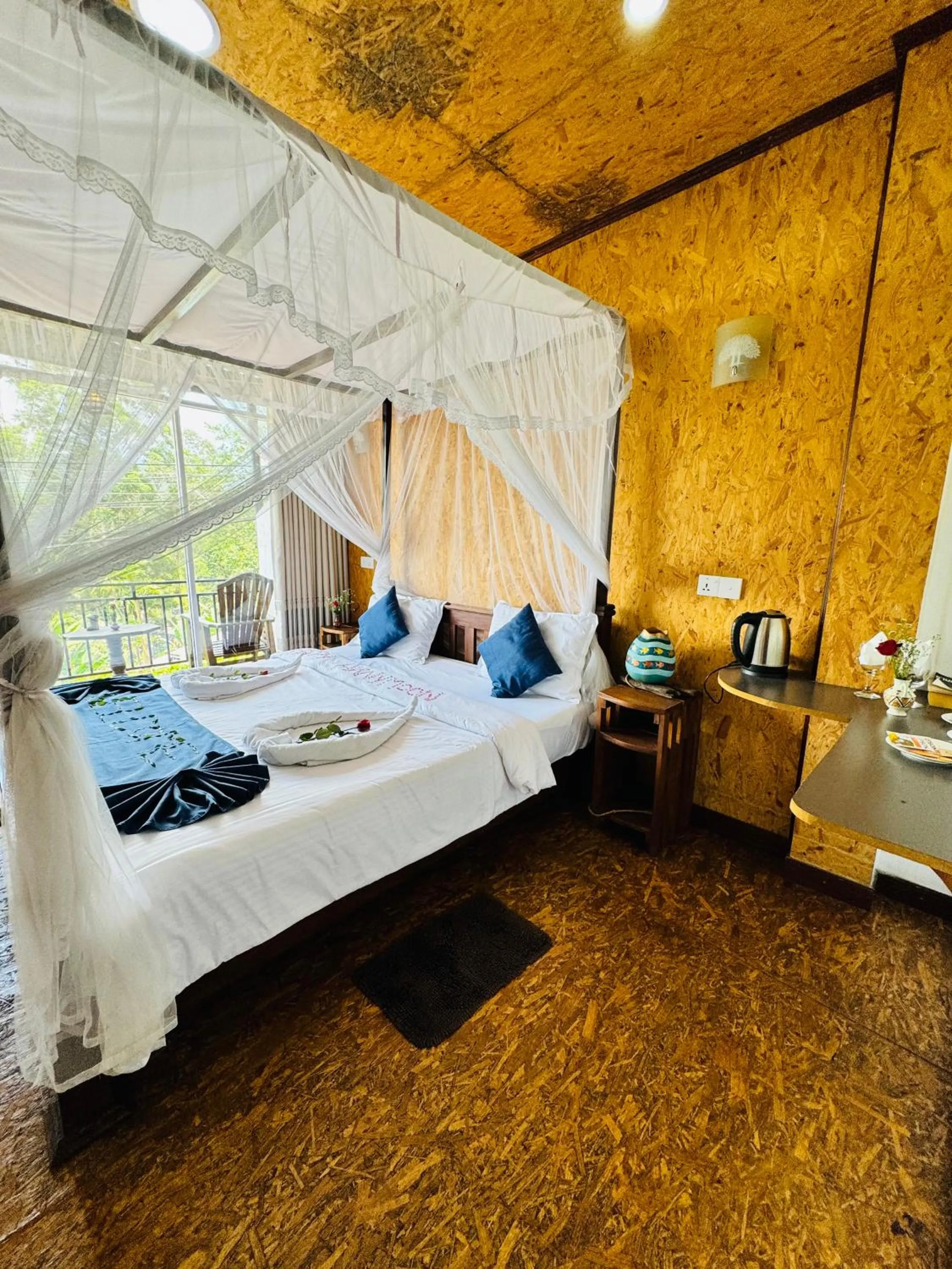 Bed in Ella Nature Life Guest & Resturant