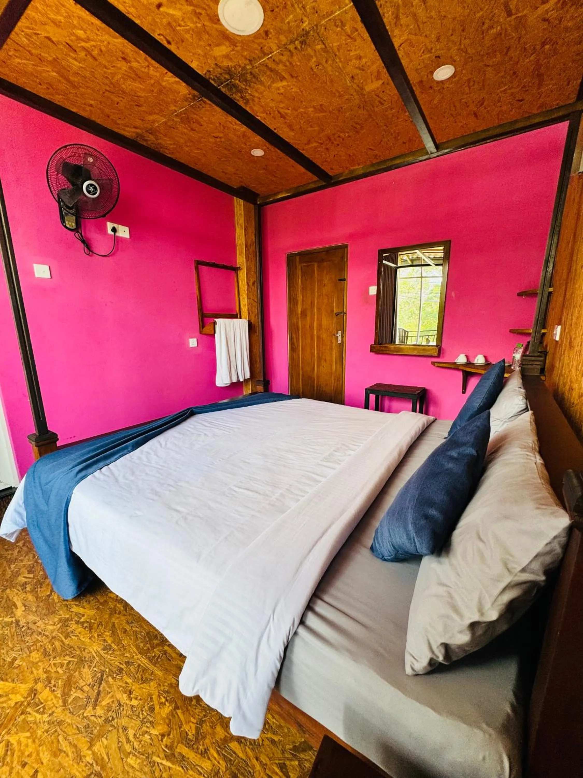 Bed in Ella Nature Life Guest & Resturant