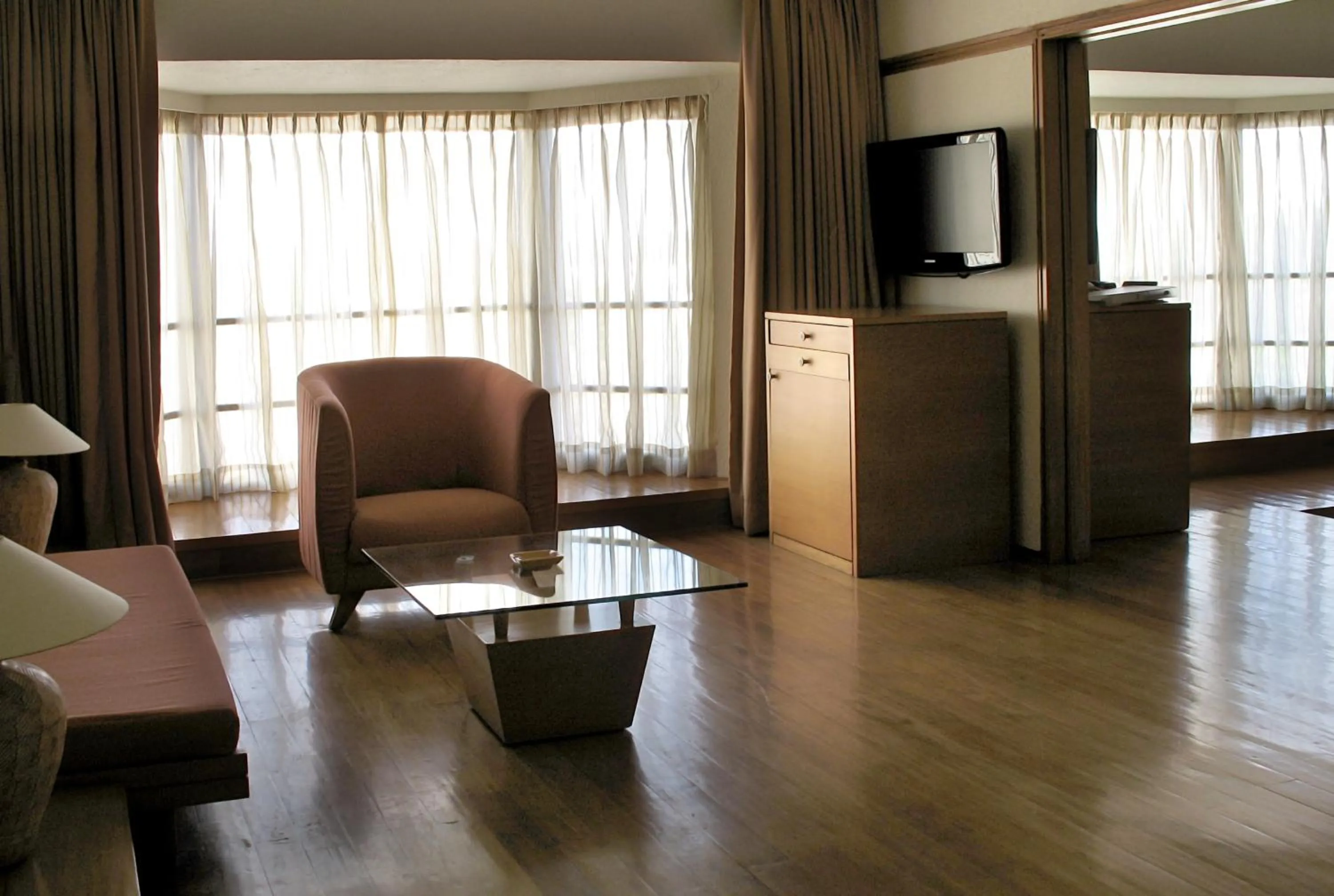 Living room in The Central Park