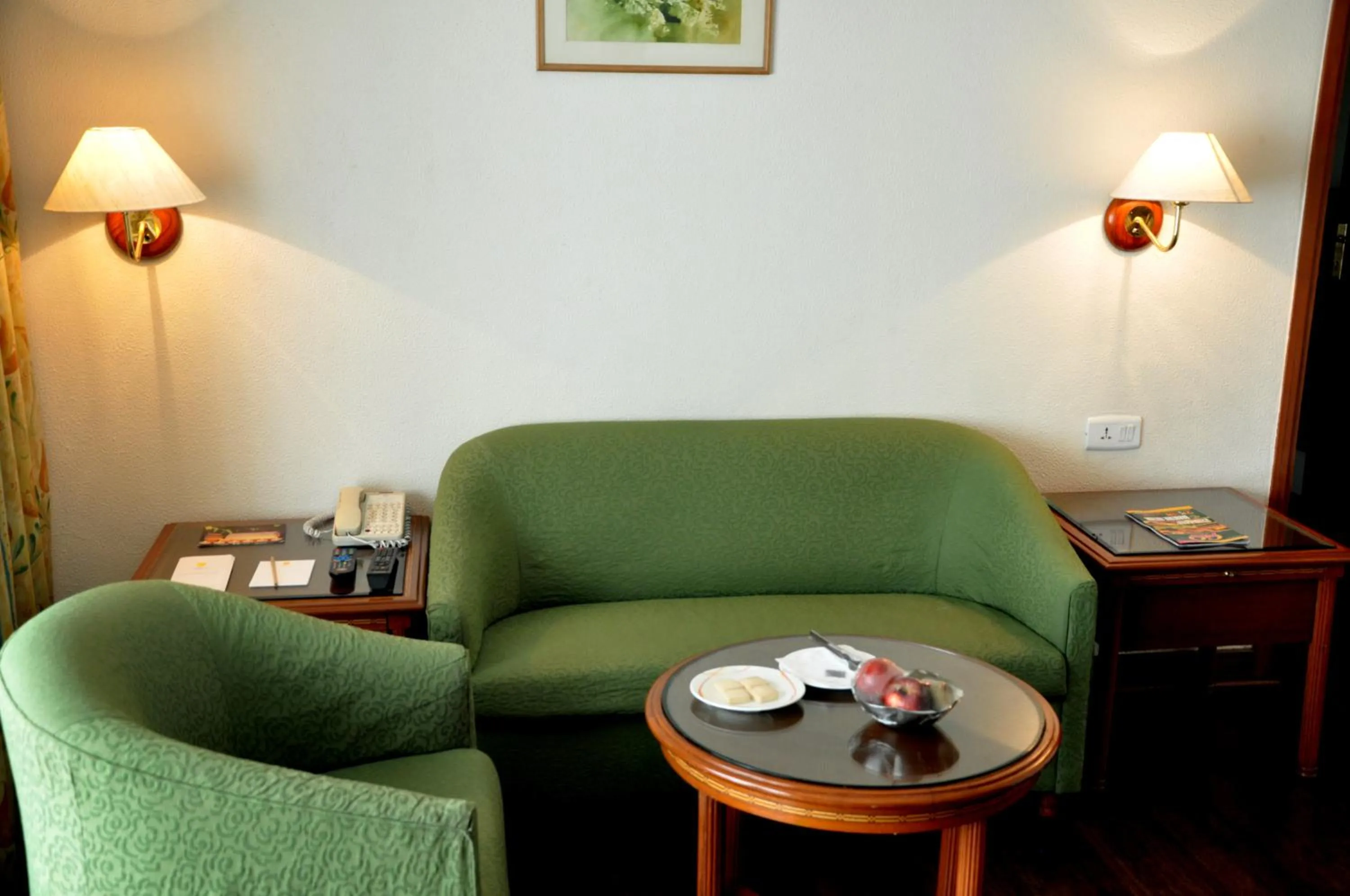 Living room in The Central Park