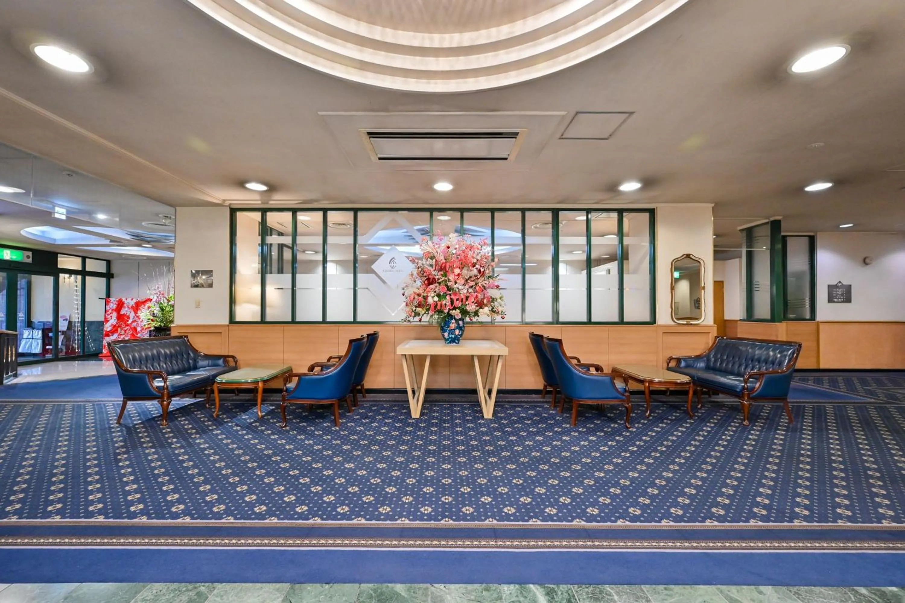Lobby or reception in Central Hotel Sasebo