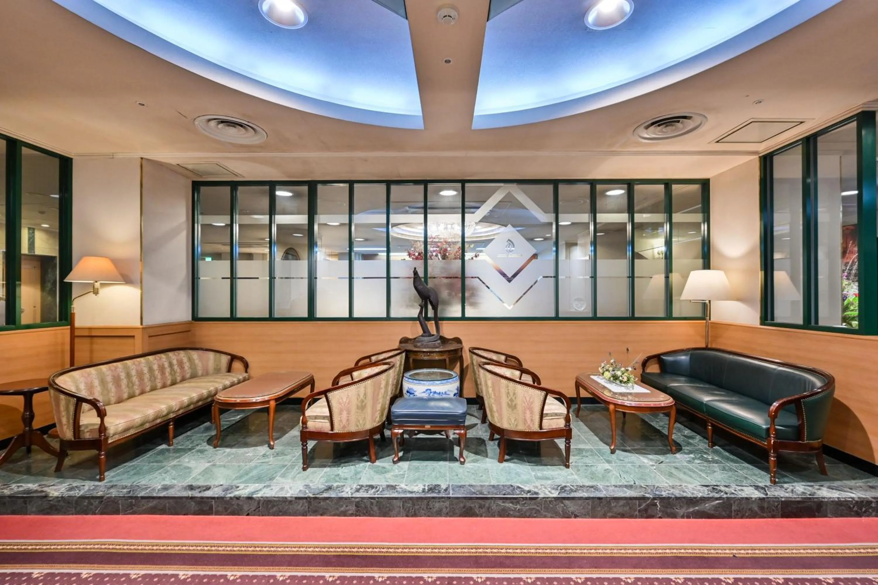 Lobby or reception in Central Hotel Sasebo