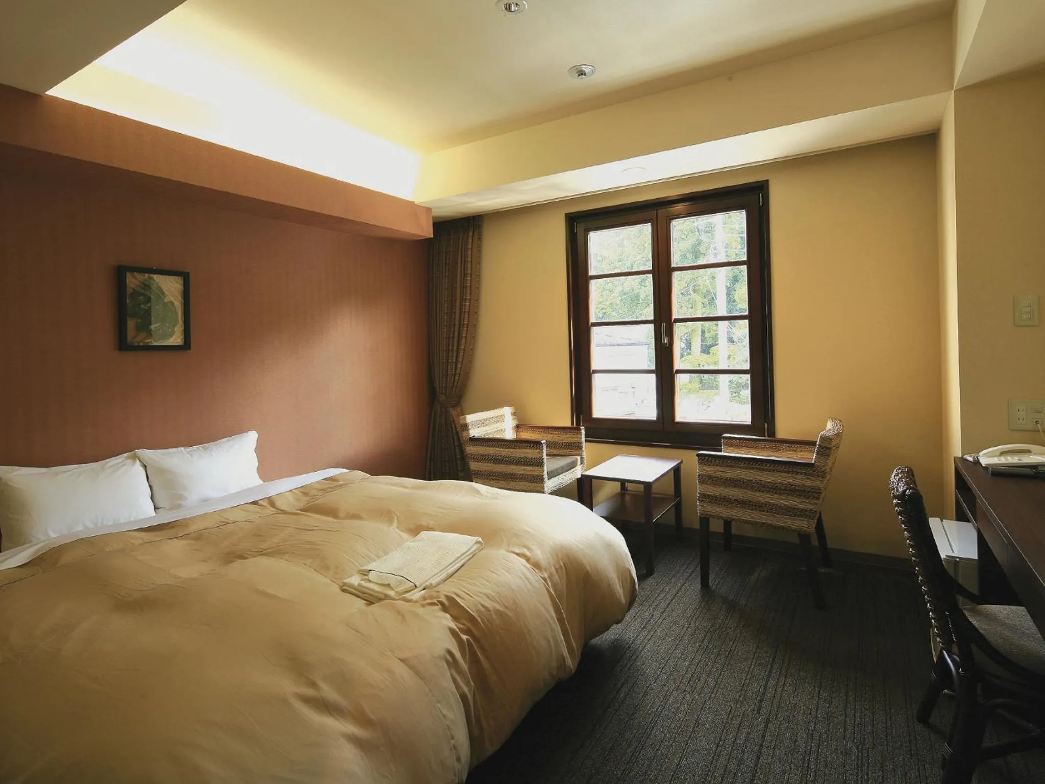 Photo of the whole room, Bed in Nikko Station Hotel Classic