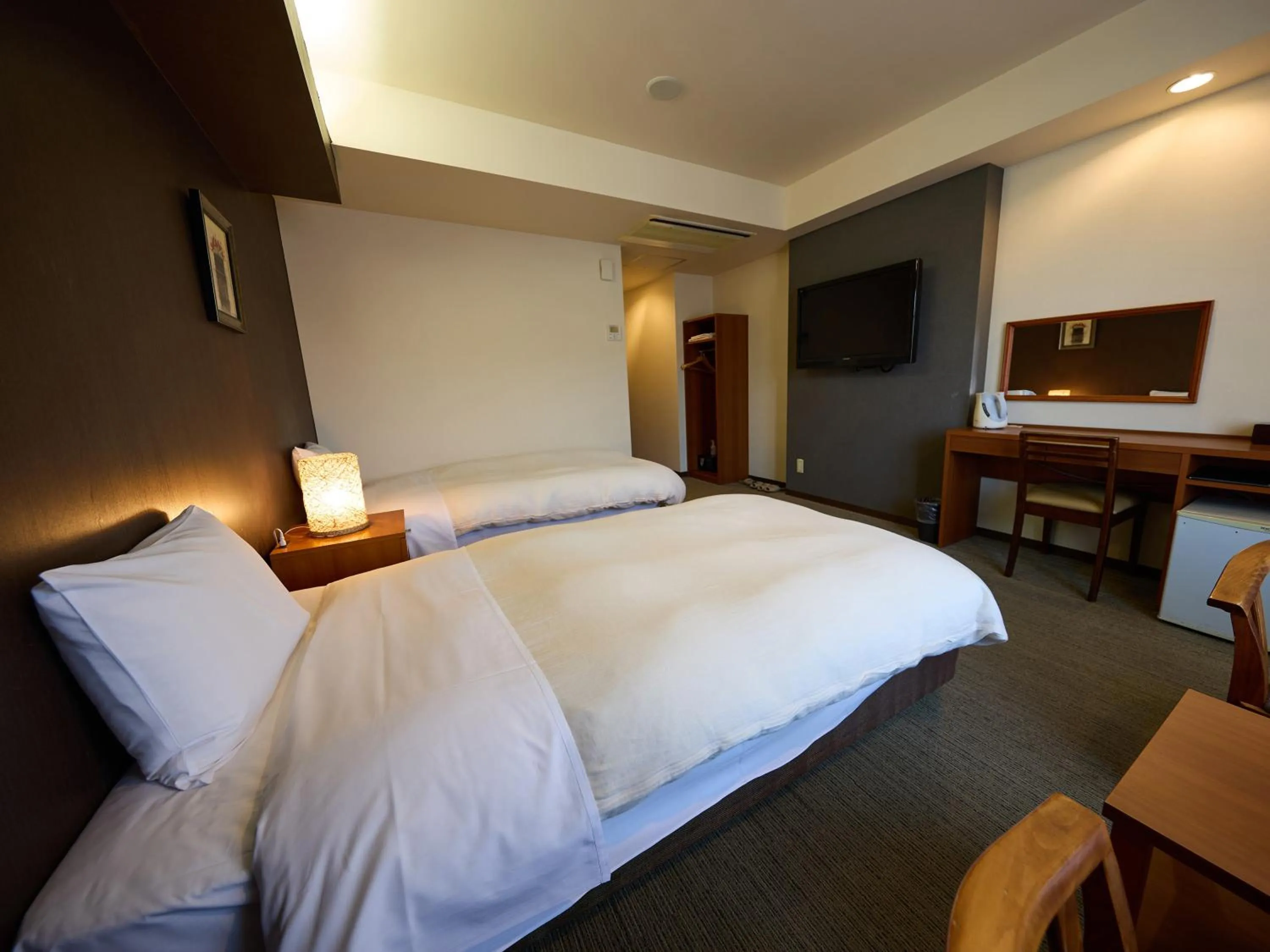 Photo of the whole room, Bed in Nikko Station Hotel Classic