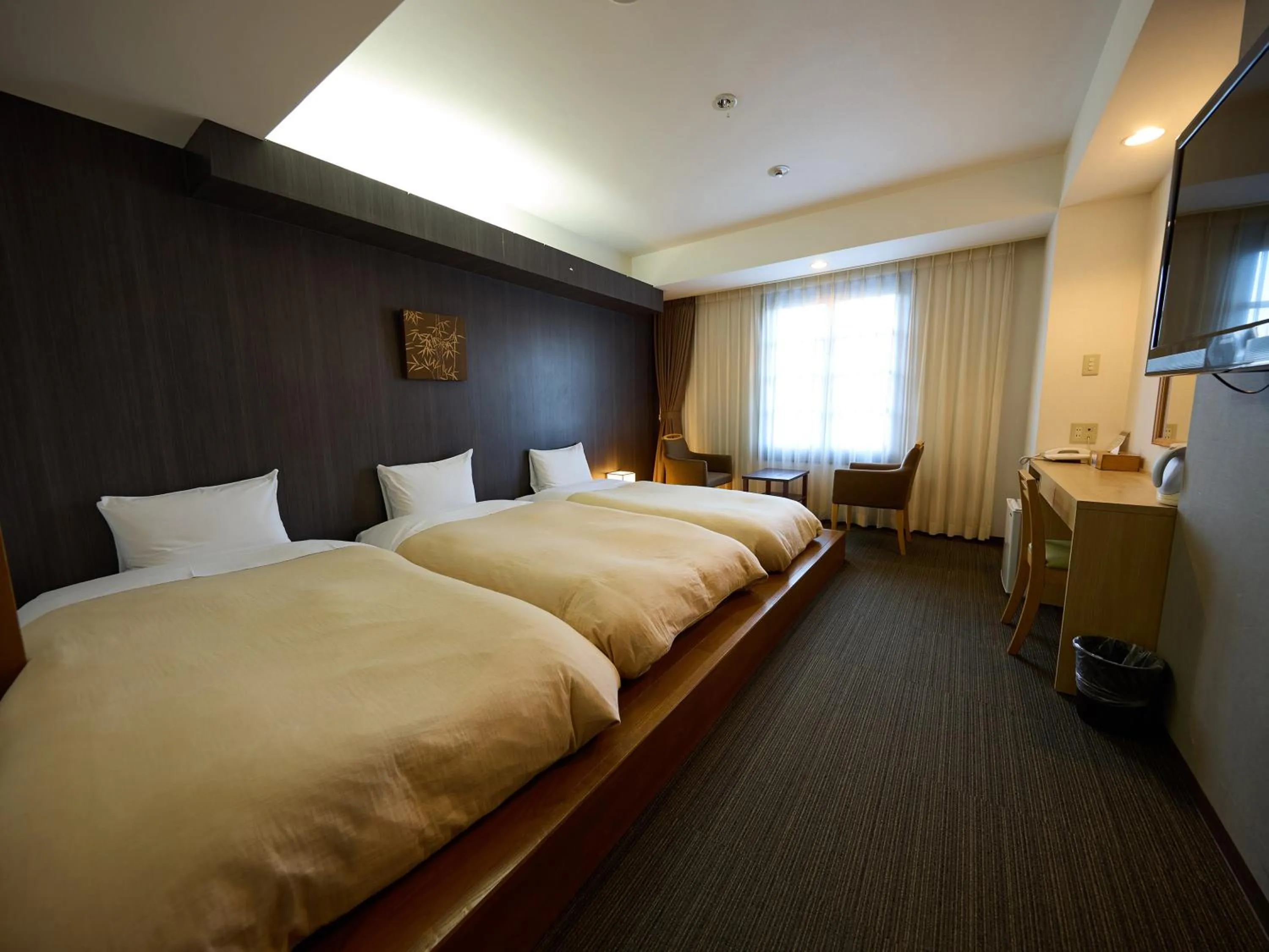 Photo of the whole room, Bed in Nikko Station Hotel Classic