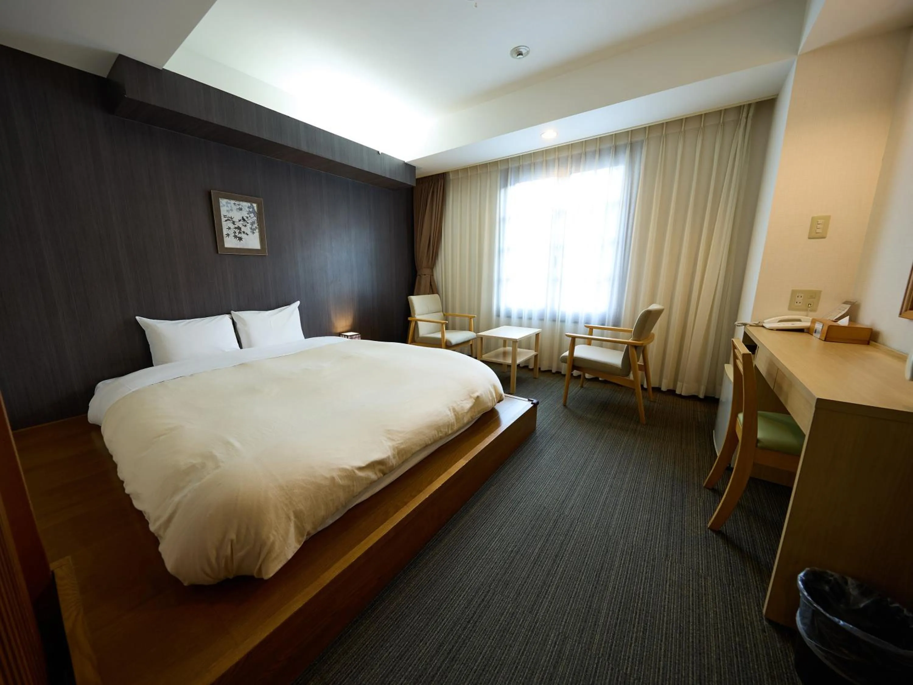 Photo of the whole room, Bed in Nikko Station Hotel Classic