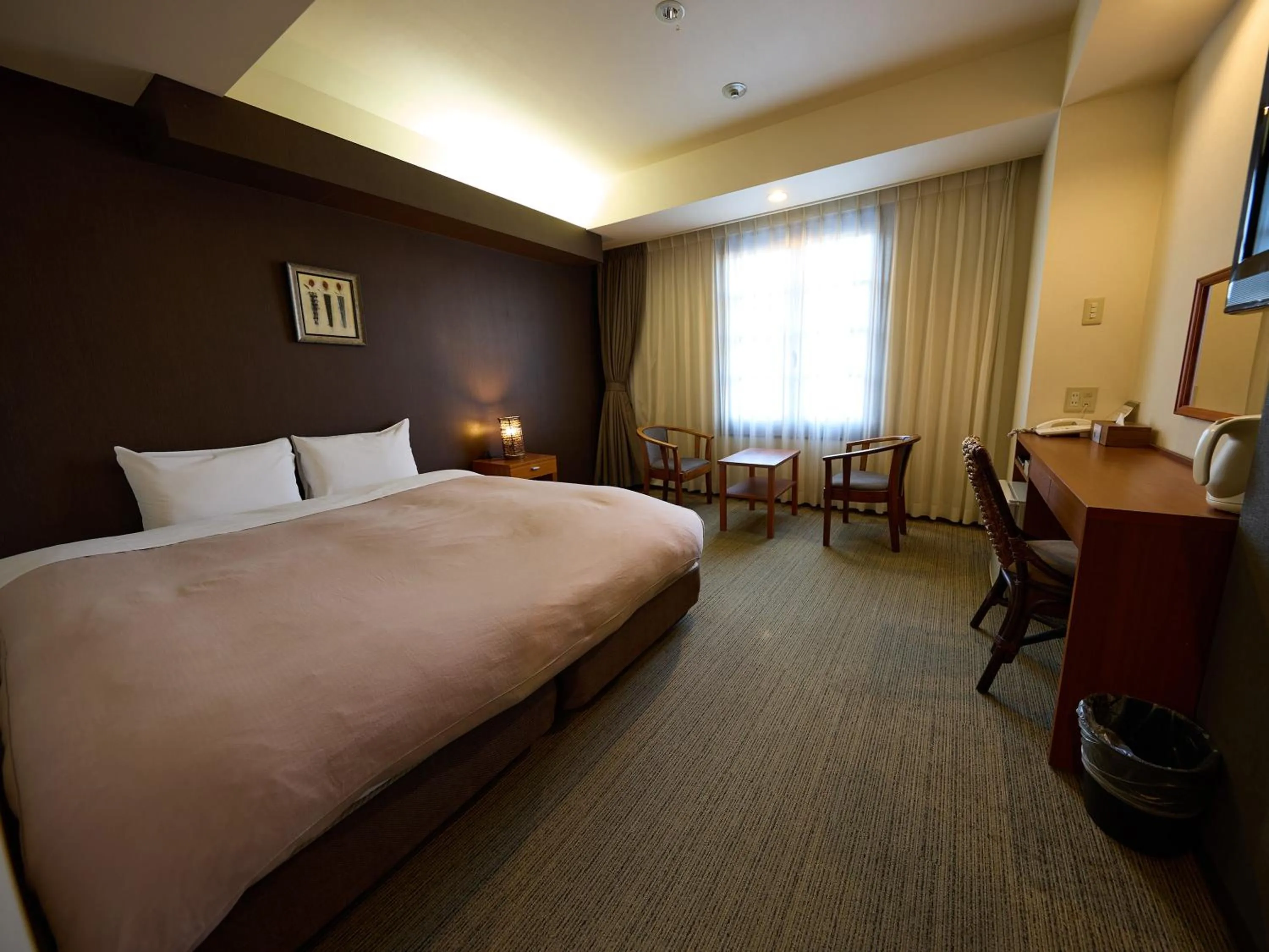 Photo of the whole room, Bed in Nikko Station Hotel Classic