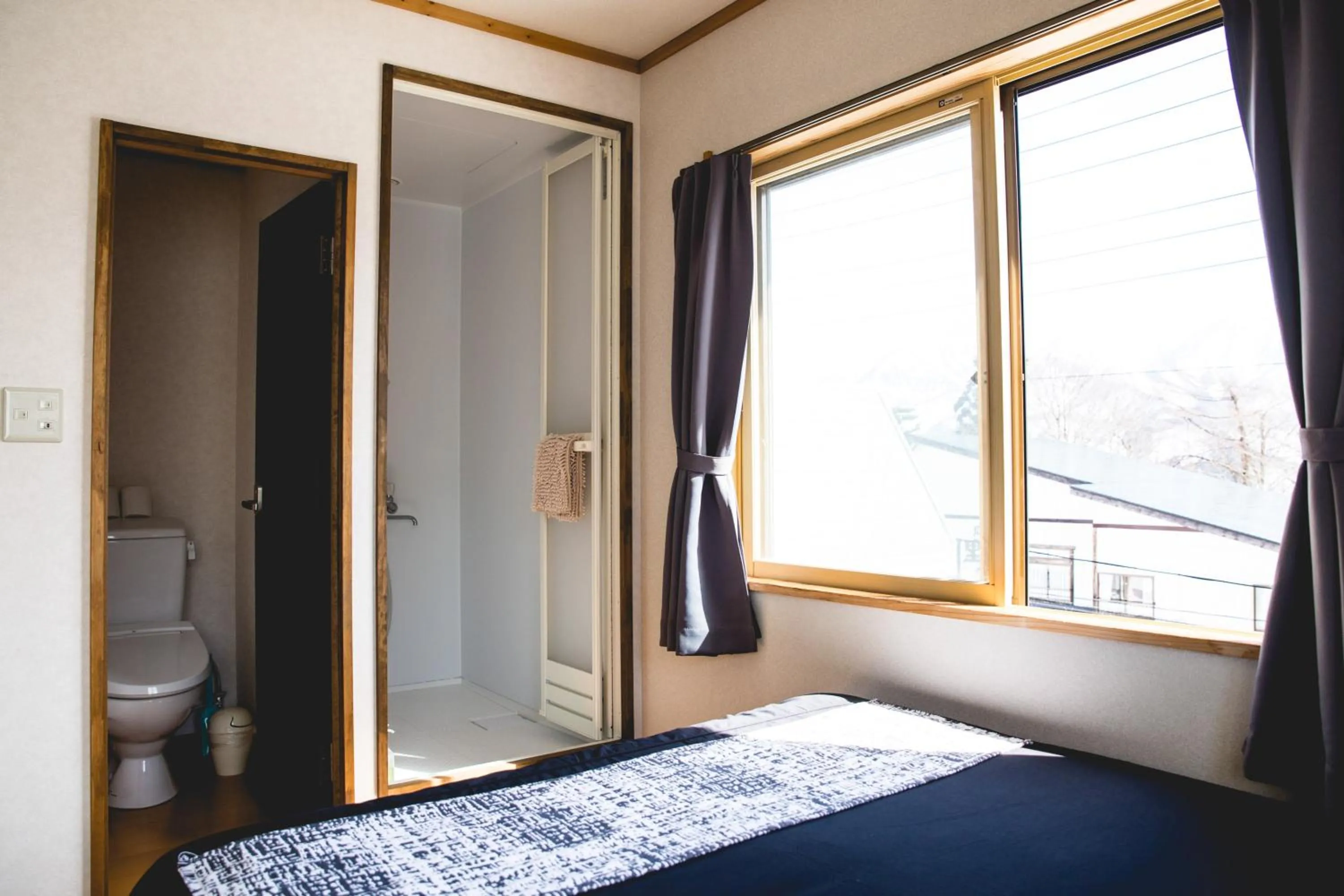 Bedroom, Bed in Hakuba Cortina Lodge