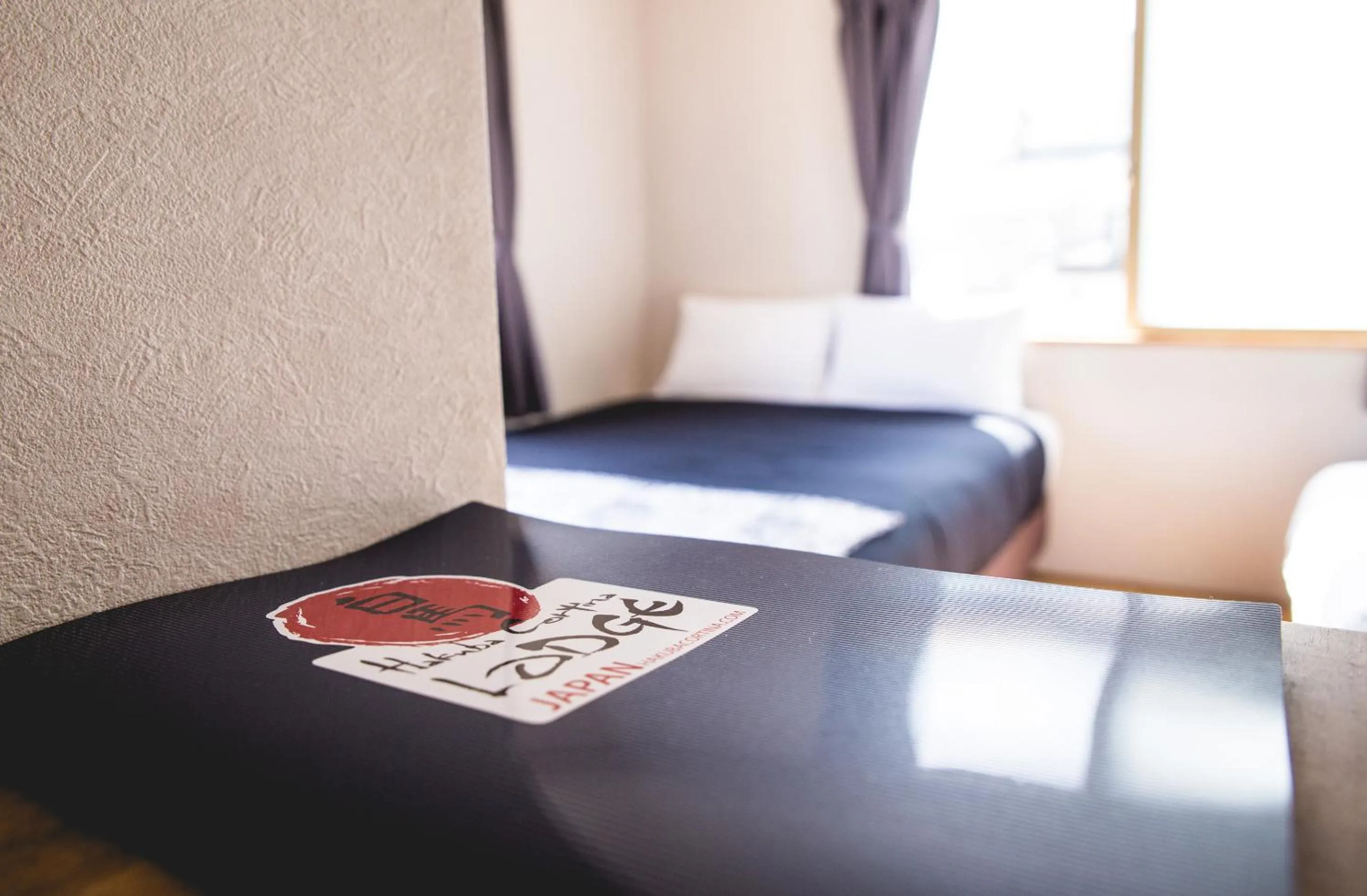 Bed in Hakuba Cortina Lodge