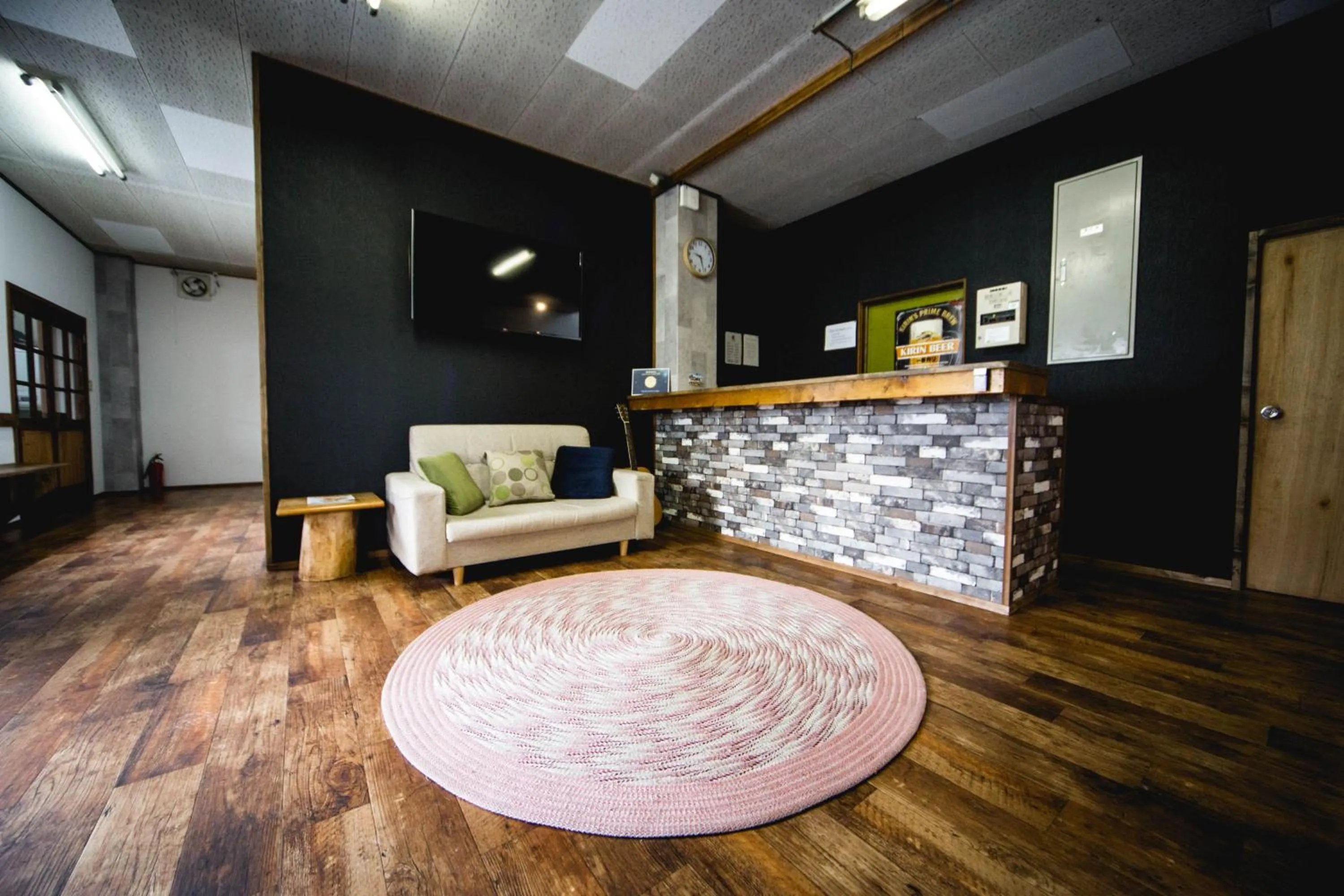 Lobby or reception in Hakuba Cortina Lodge