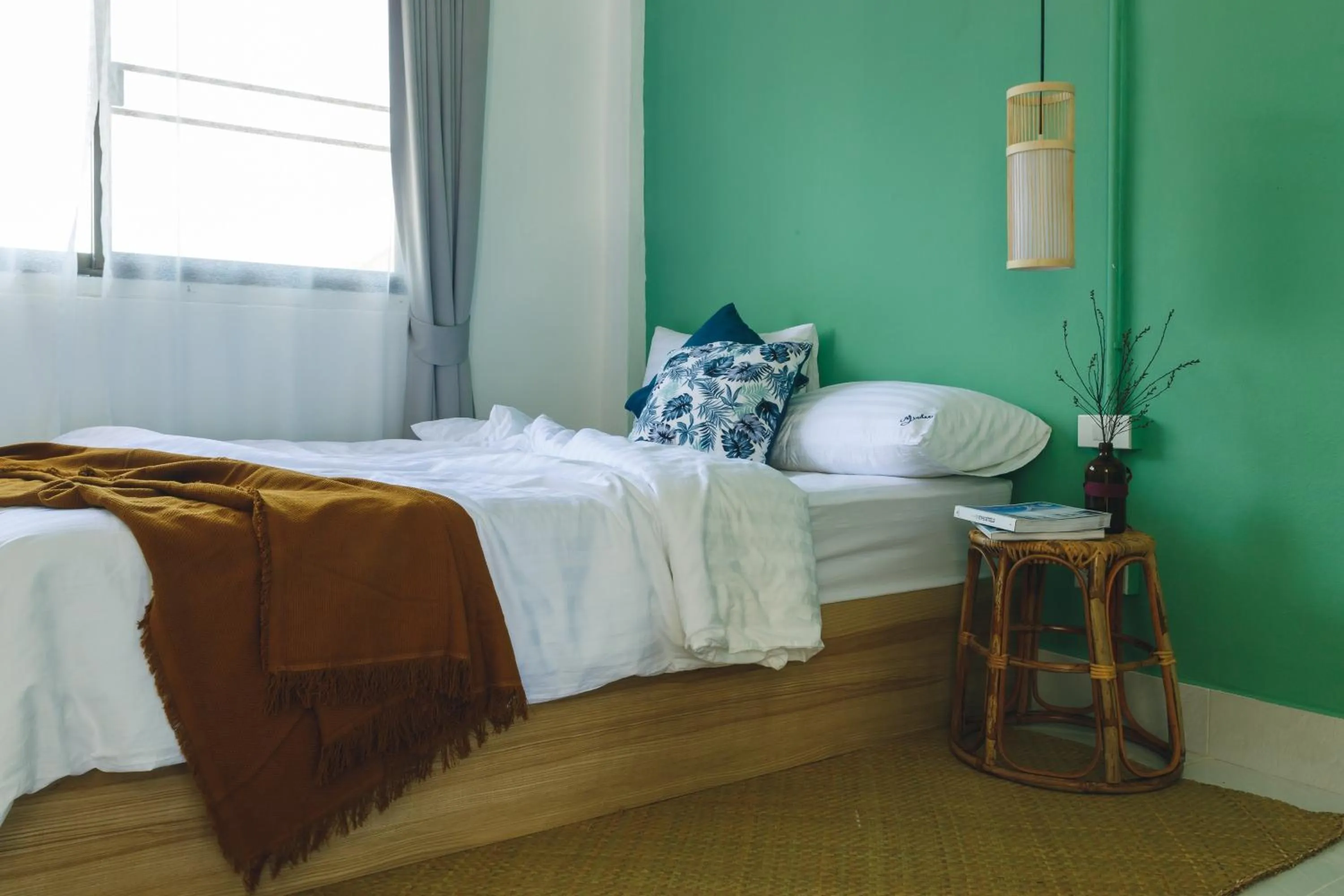 Bed in Yindee Travellers Lodge