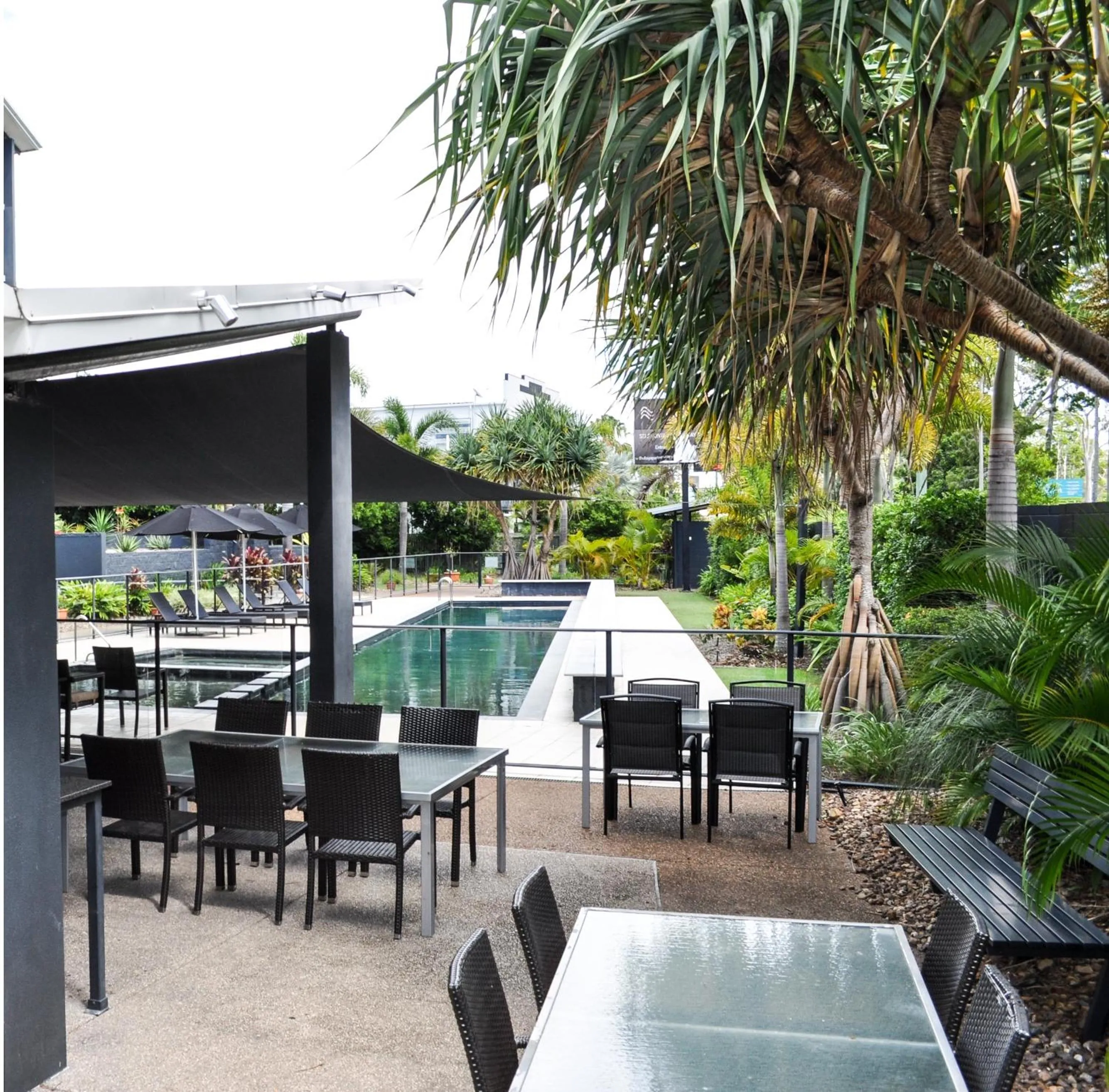 BBQ facilities in The Bay Apartments