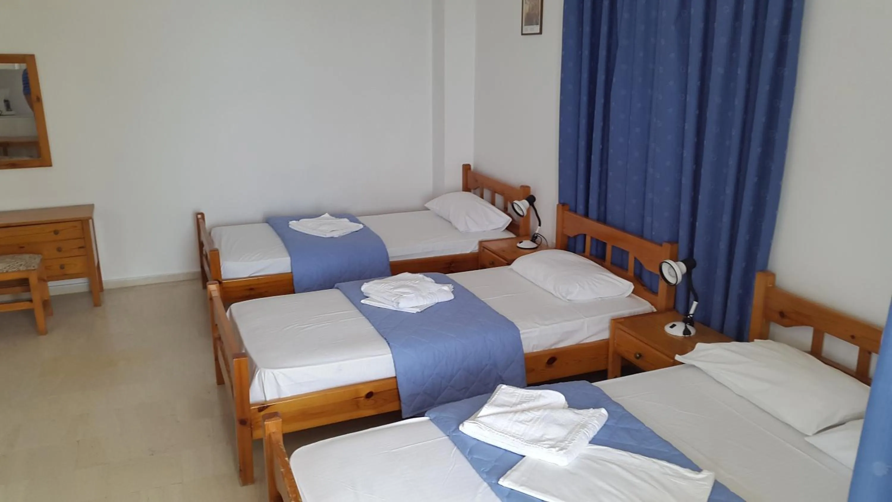 bunk bed in Esperides Hotel