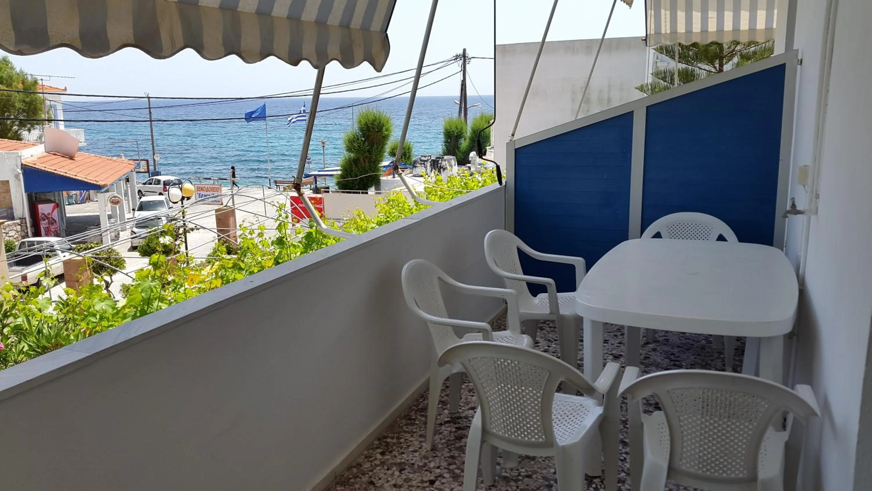 Sea view in Esperides Hotel