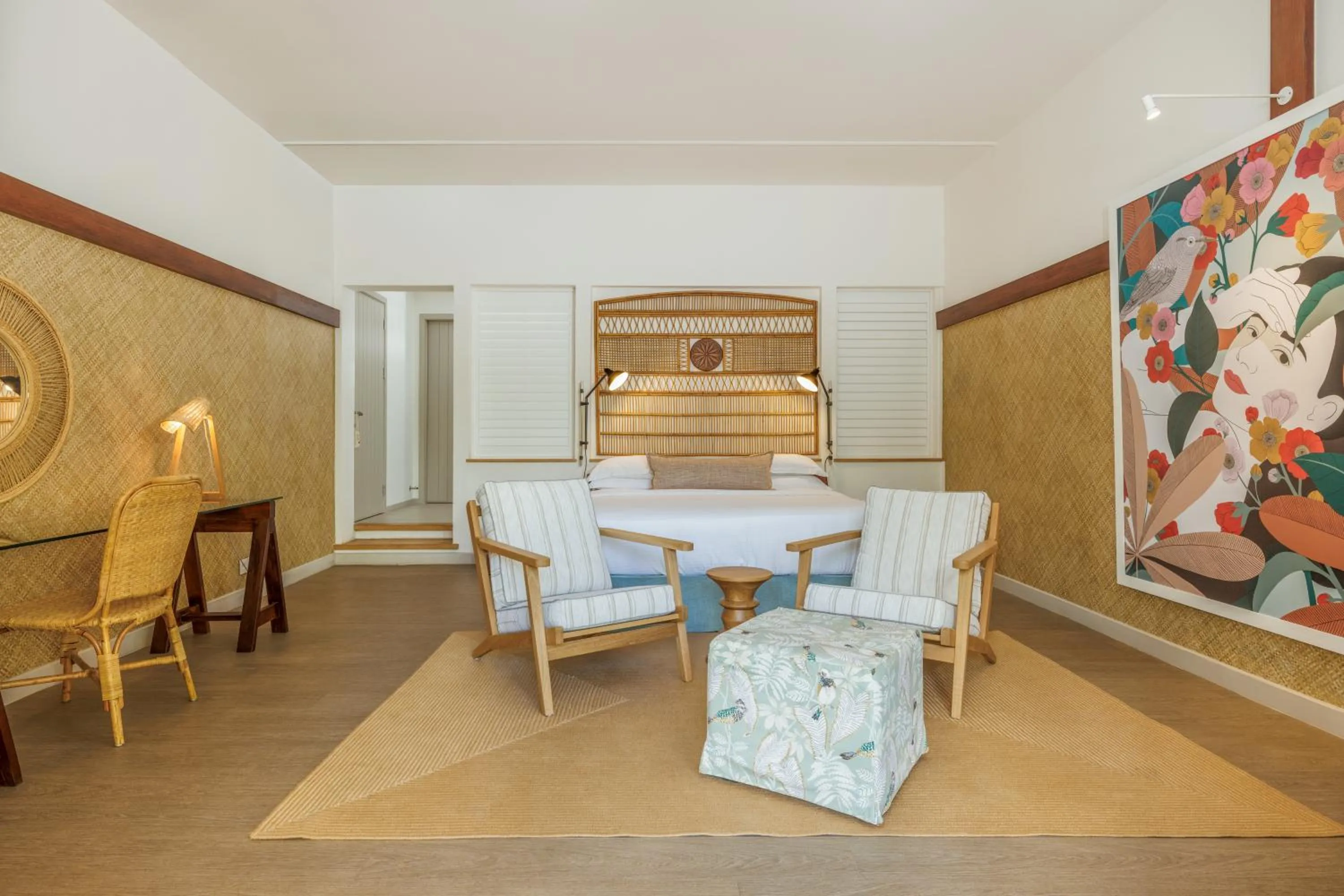 Bedroom in The Ravenala Attitude