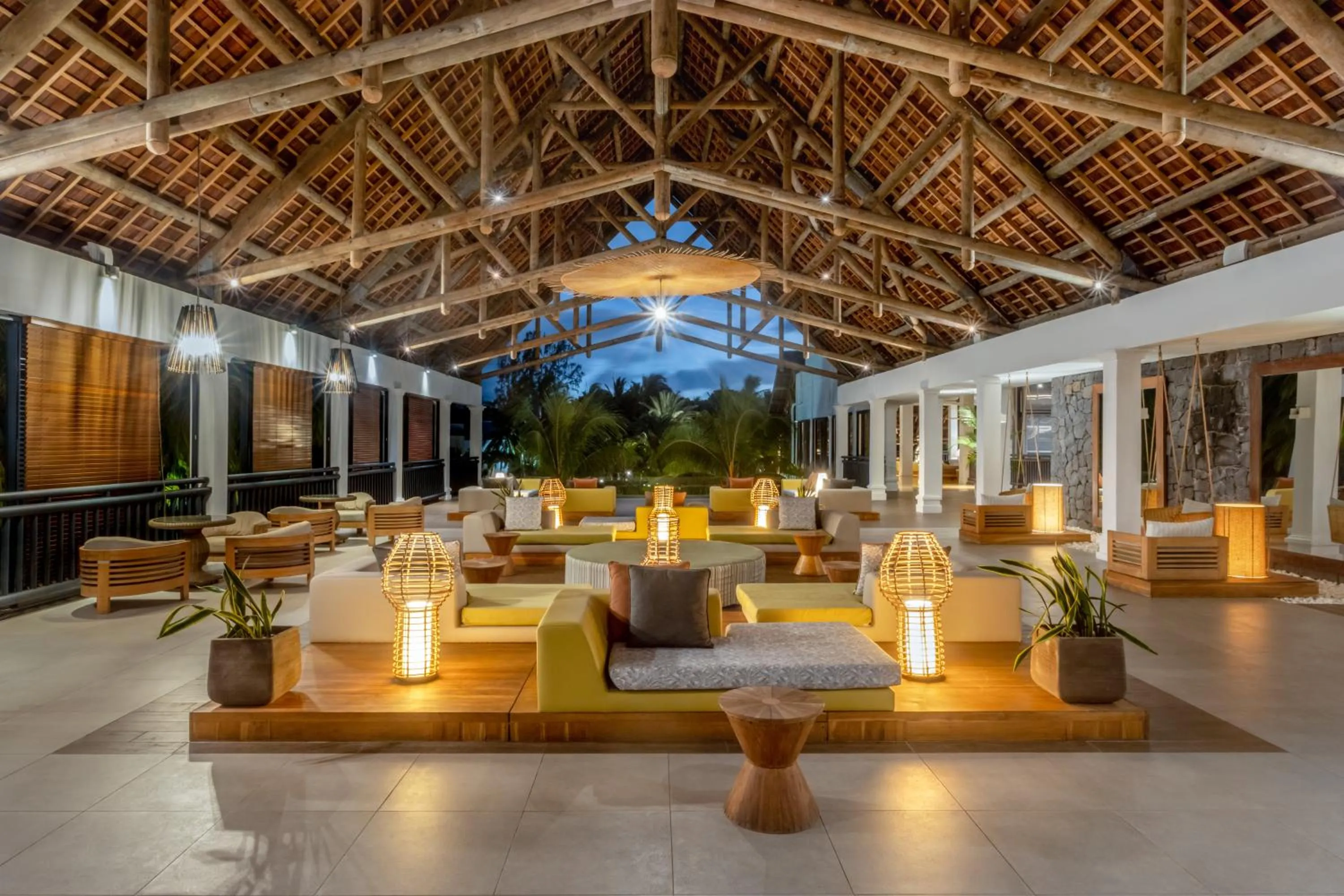 Lobby or reception in The Ravenala Attitude