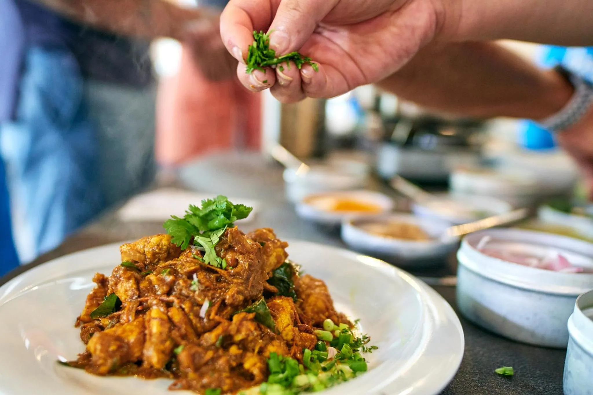 Food and drinks in The Ravenala Attitude