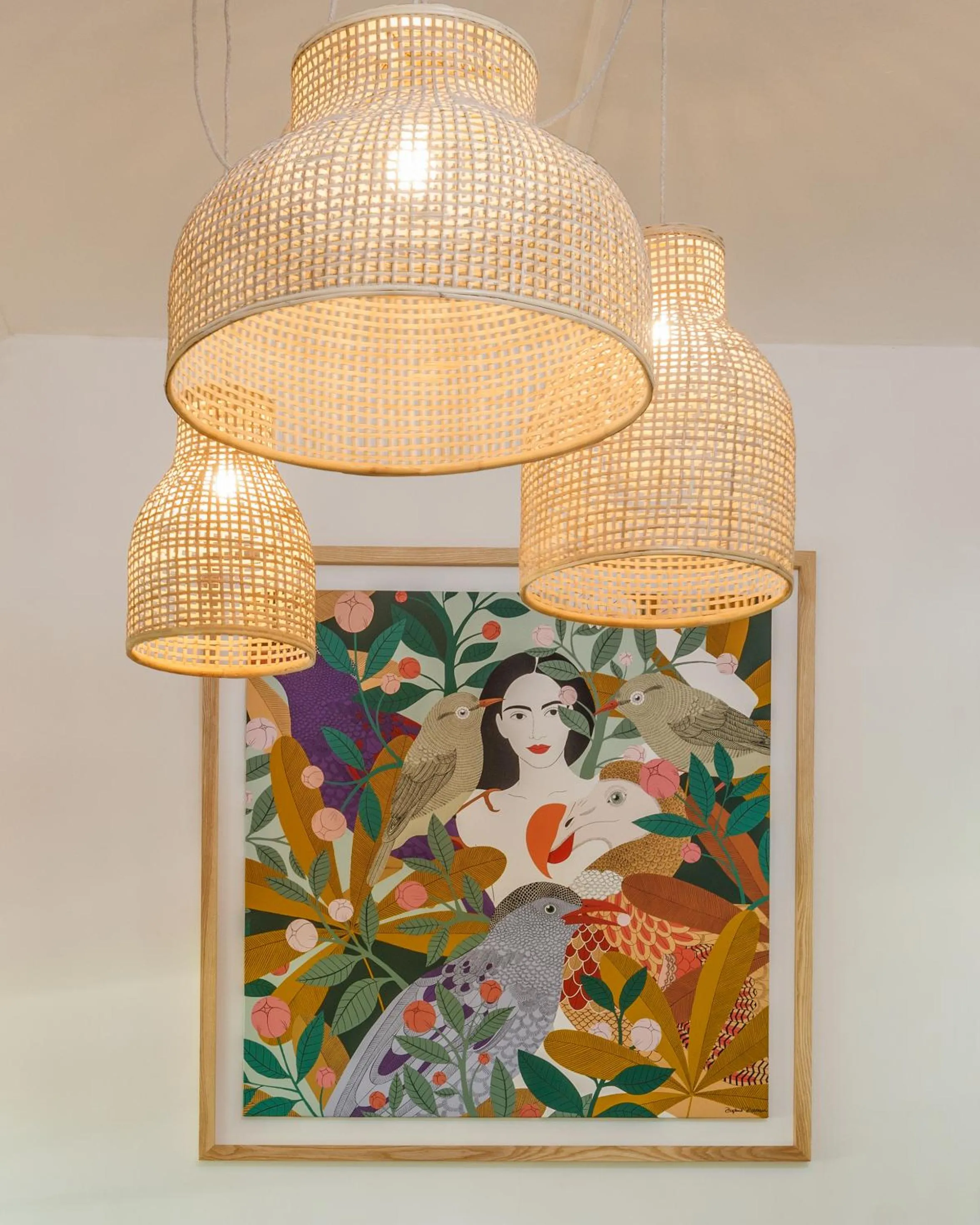 Decorative detail in The Ravenala Attitude