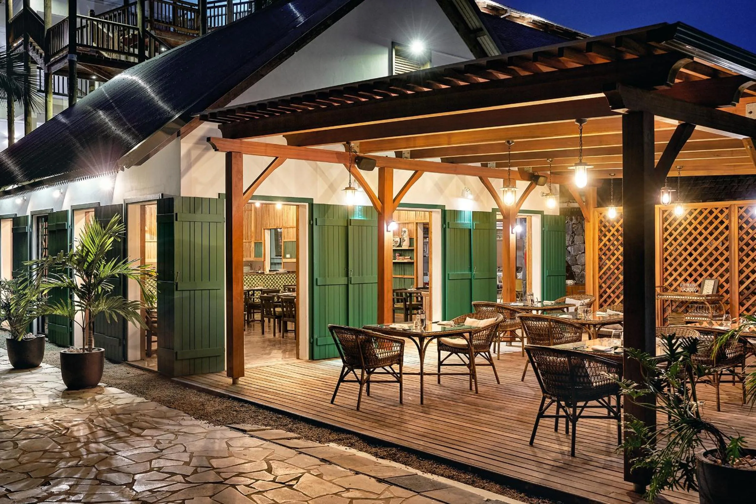 Restaurant/places to eat in The Ravenala Attitude