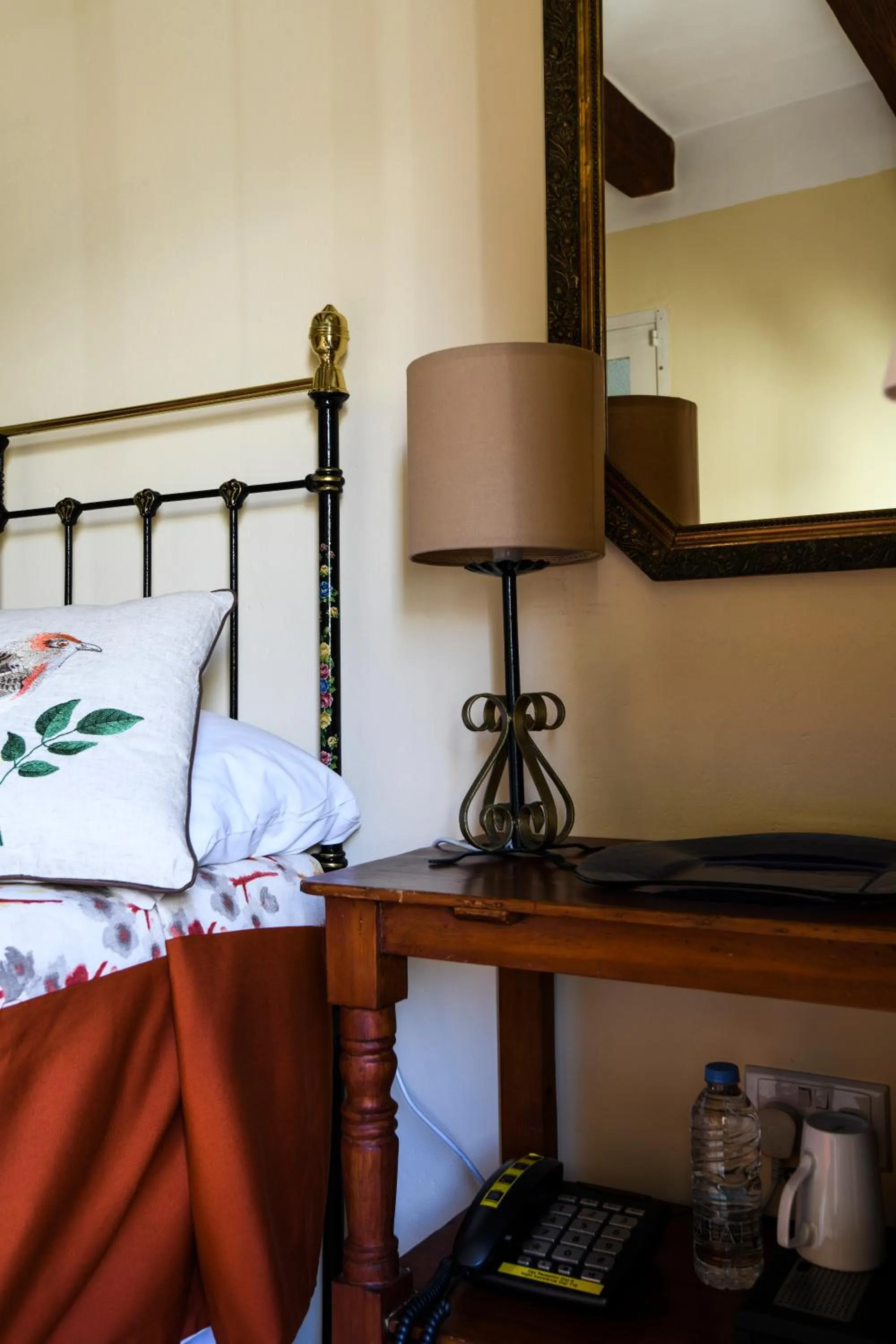 Decorative detail, Bed in Maria Giovanna Guest House