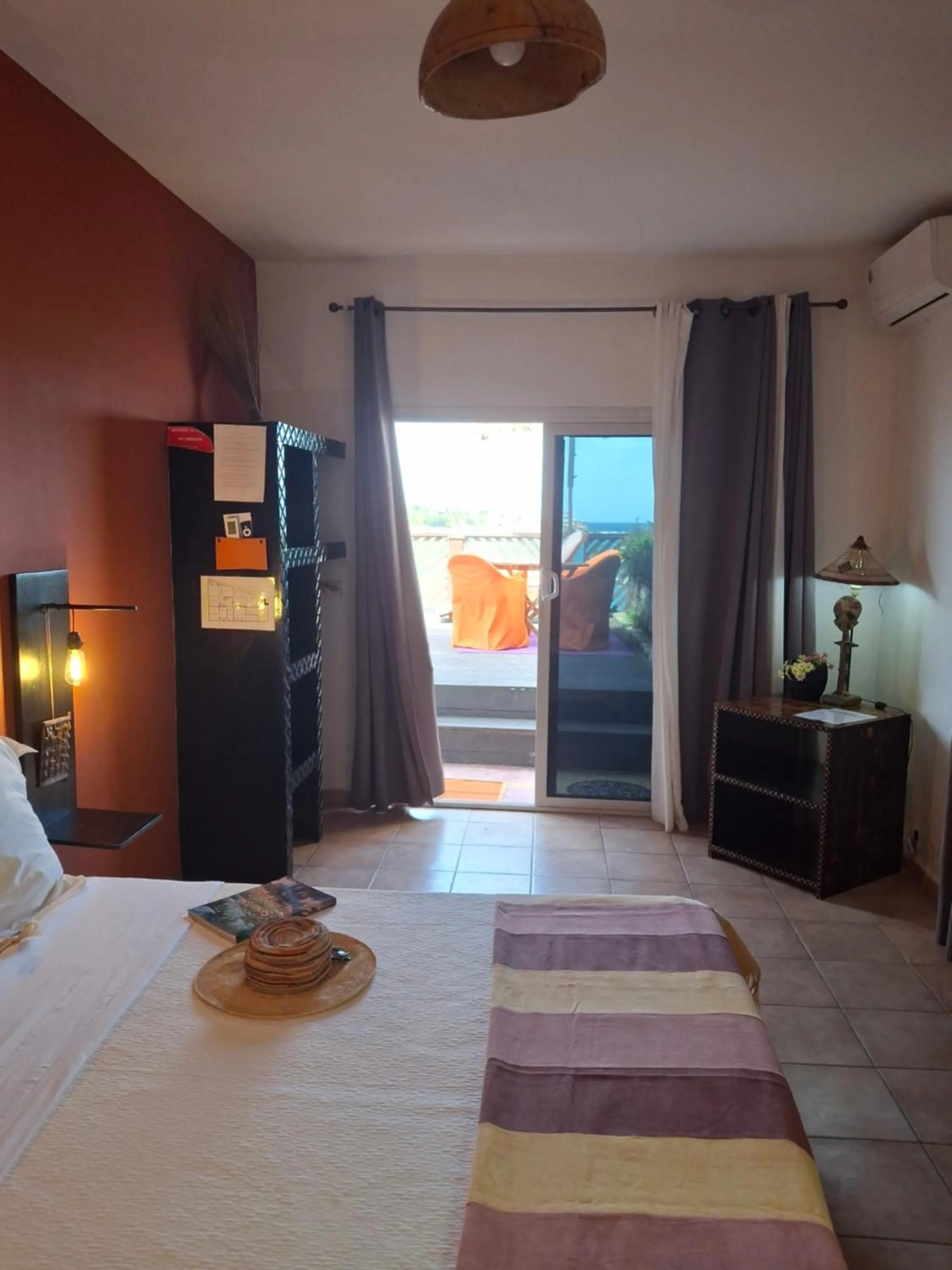 Bed in La Maison Abaka