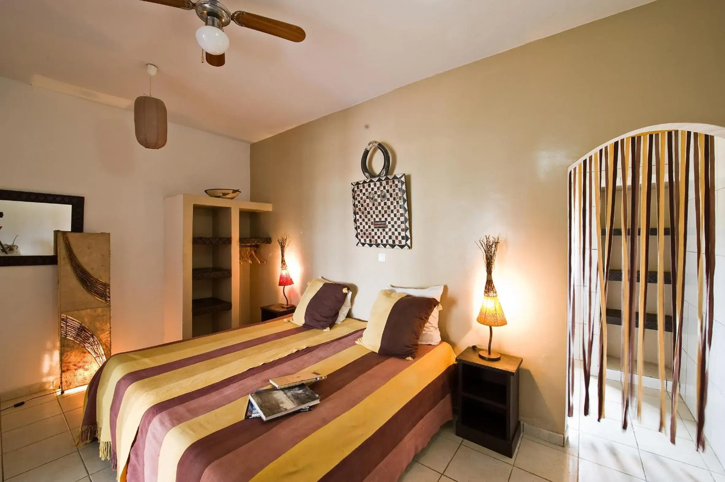 Double or Twin Room with Garden View in La Maison Abaka Double or Twin Room with Garden View in La Maison Abaka