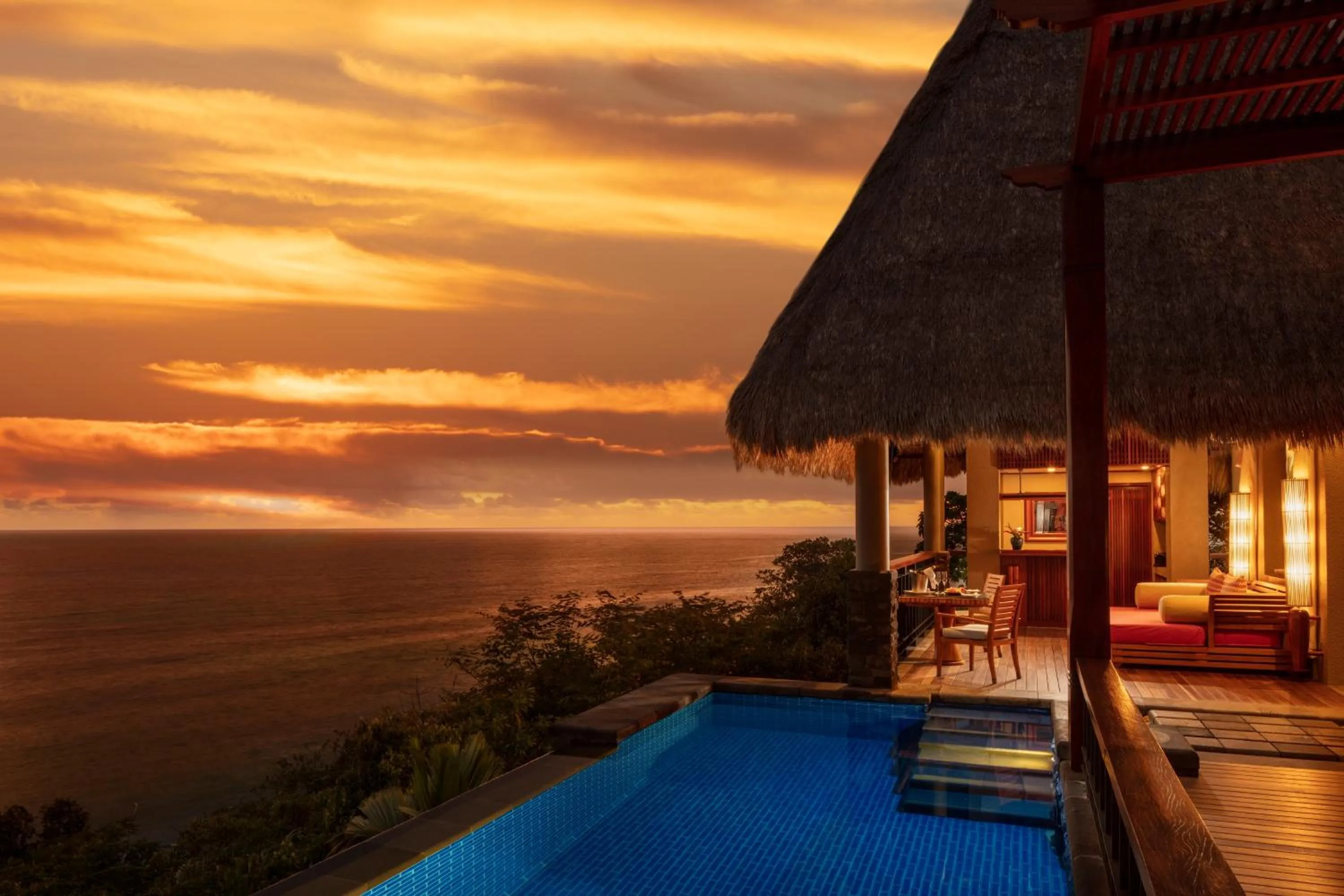 Balcony/Terrace in Anantara Maia Seychelles Villas