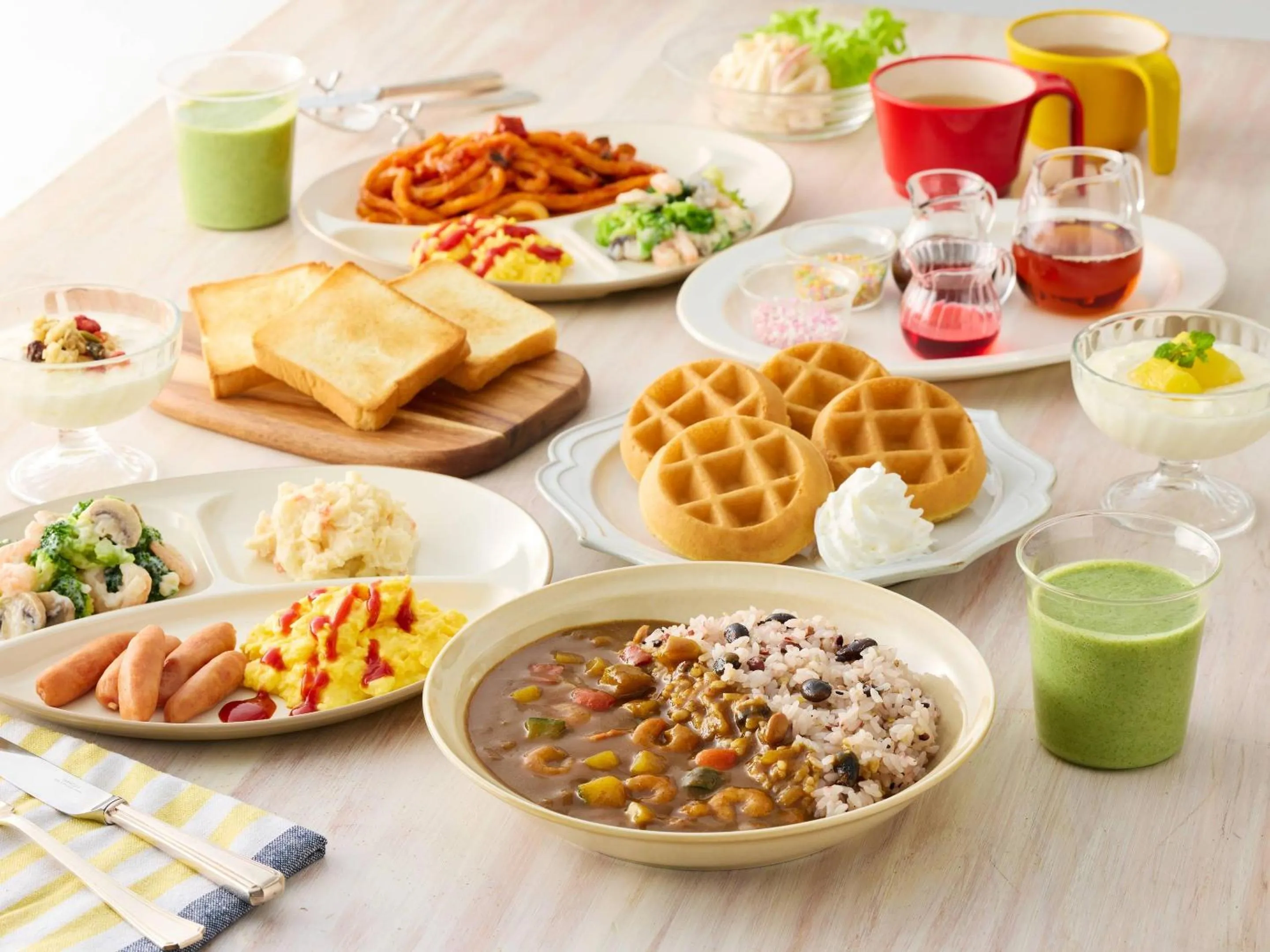 Breakfast in Comfort Inn Fukushima Nishi Inter